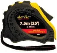 Tape measure 25'/7.5m x 1" COMBO Toolway Industries