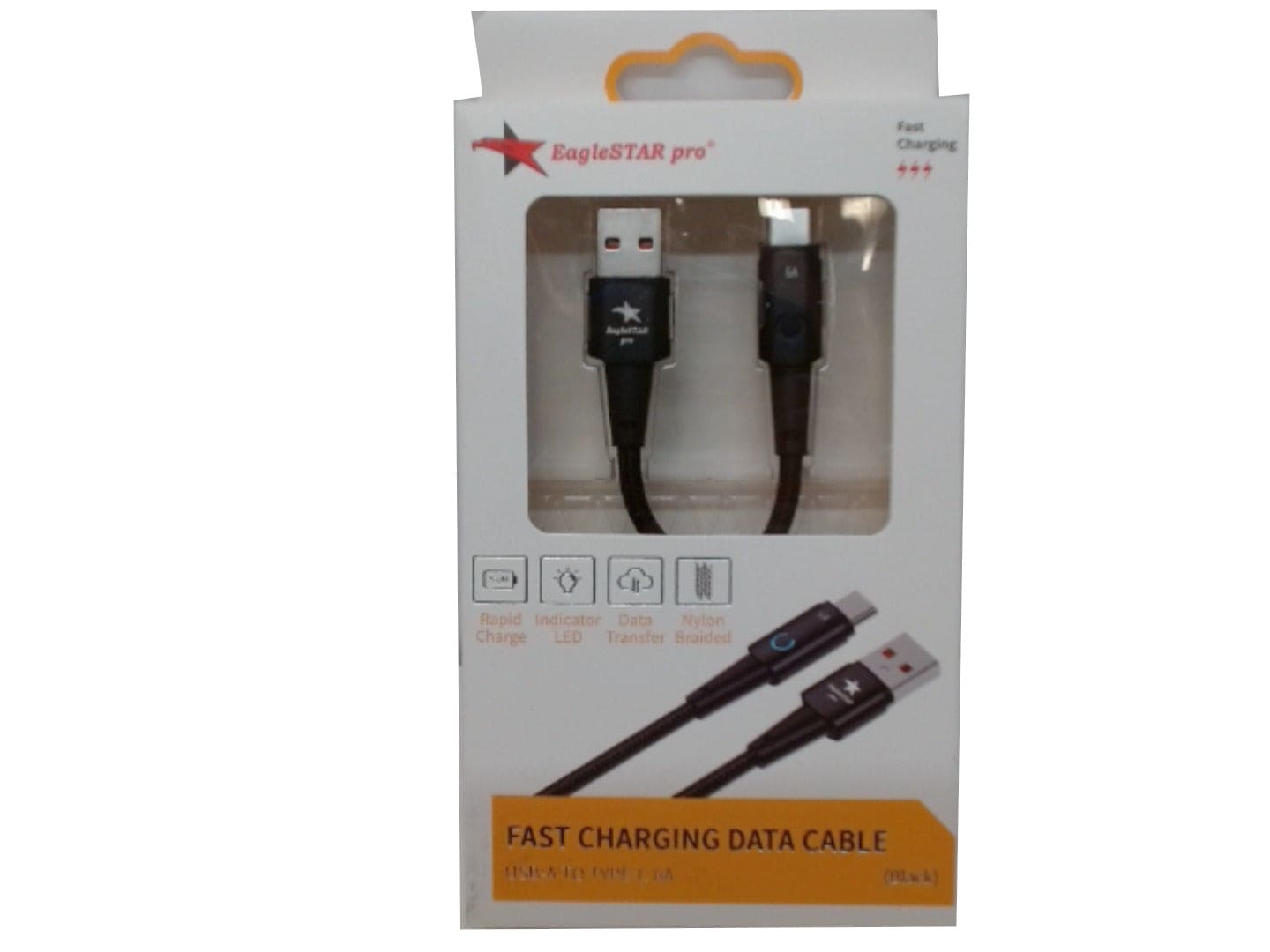 USB to Type-C® 66W fast charging cable 1.5 foot - Brantford Surplus