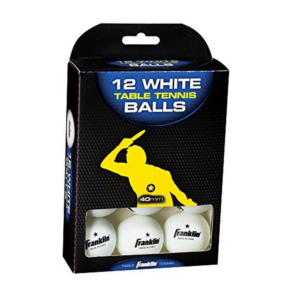 Franklin Table Tennis Balls — packaging