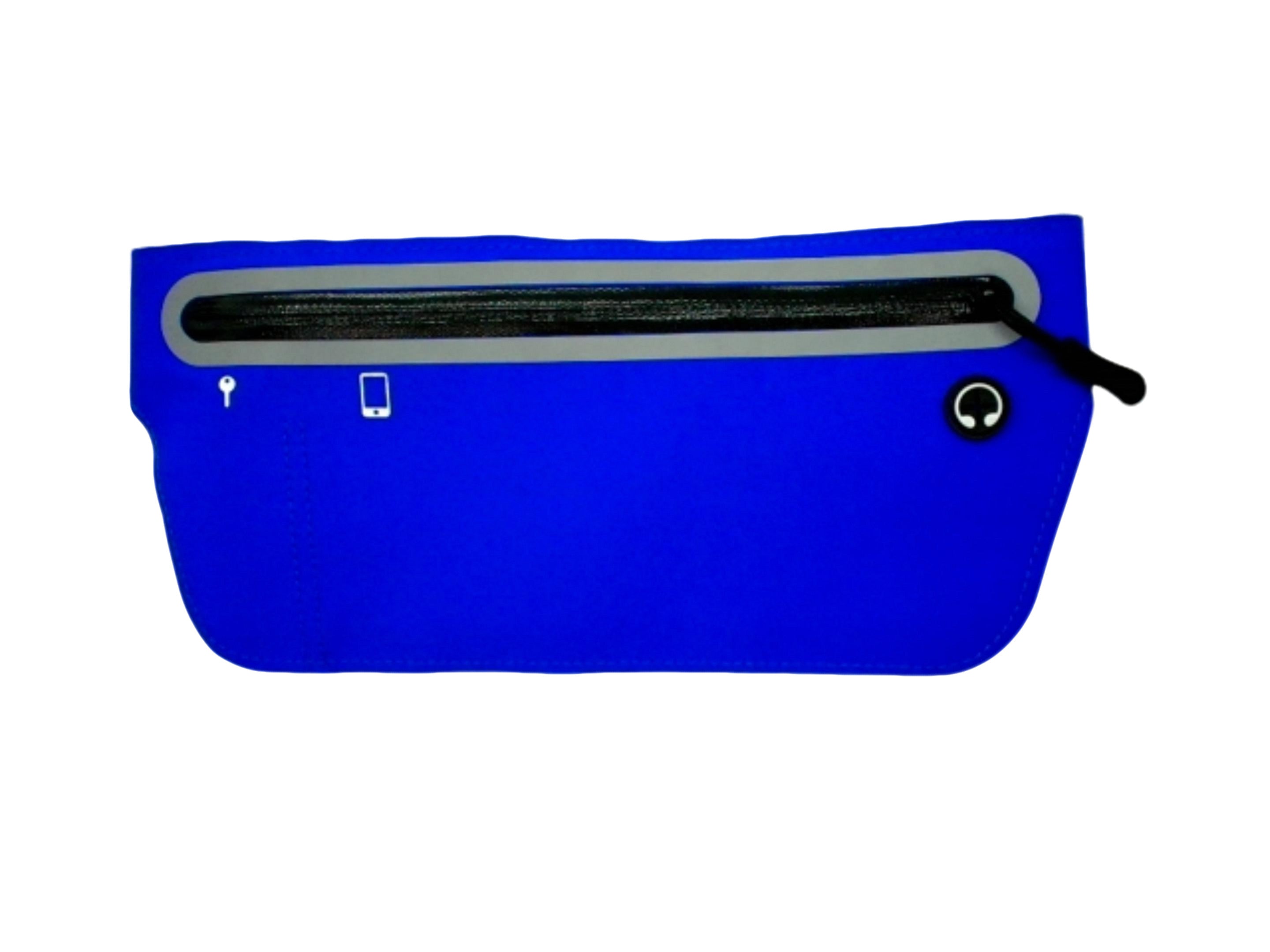 Lightweight Blue Waist Bag for Travel & Outdoor Activities