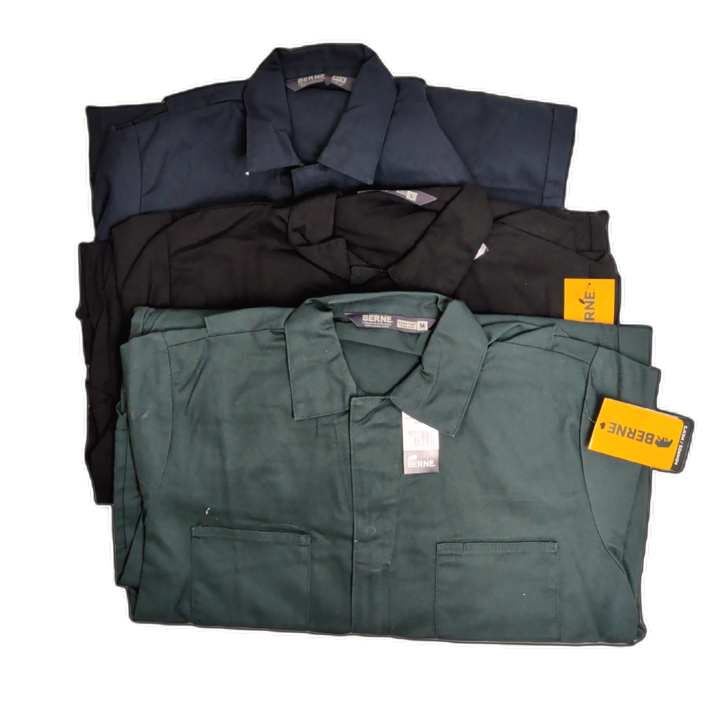 Berne Unlined Coveralls Medium — detail