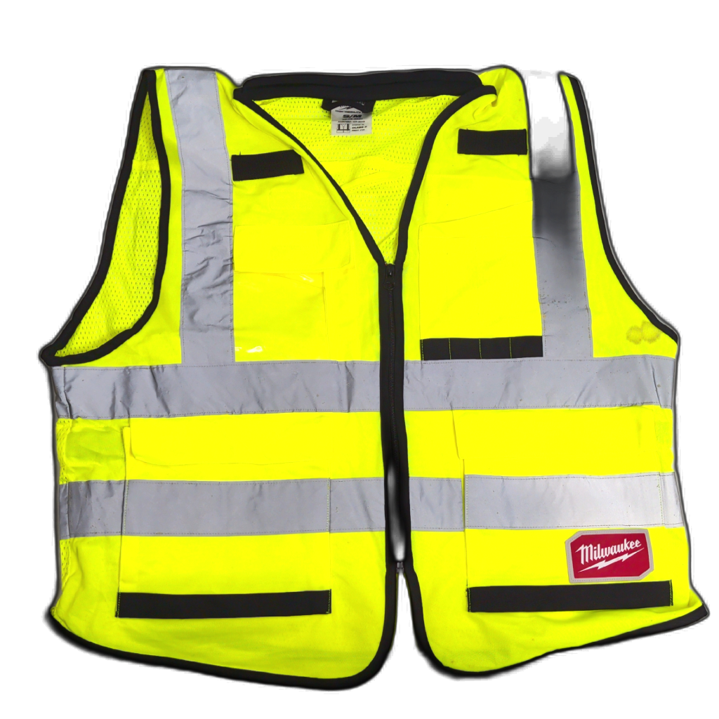 High Visibility Safety Vest Yellow