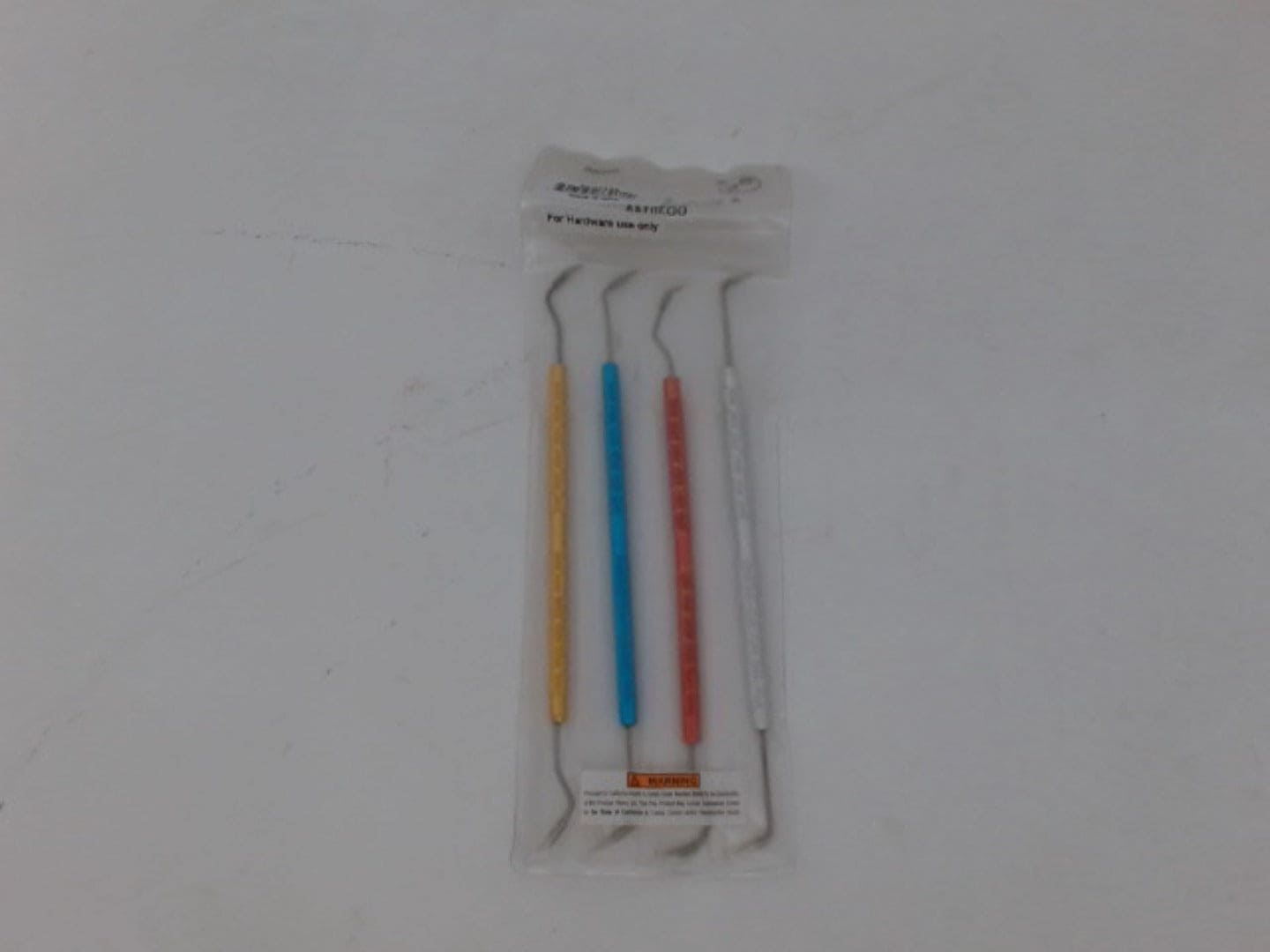 Double Ended Pick Set 4pc. Ass't Coloured Body - Brantford Surplus