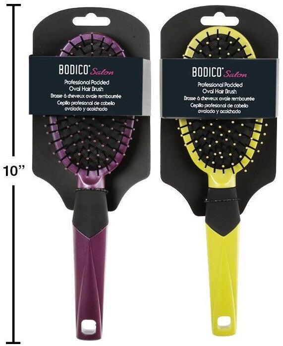 Bodico Oval Padded Hair Brush - Professional Salon Quality