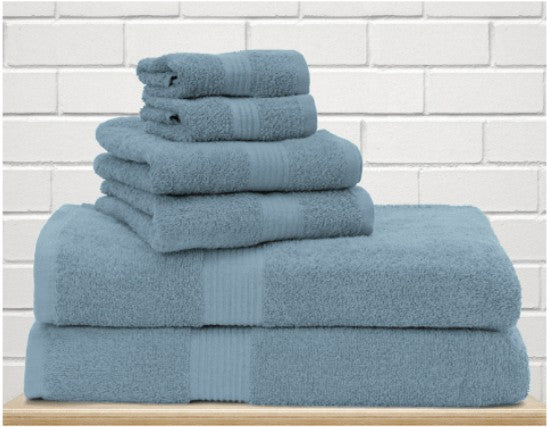 Allure Blue Facecloth 13 x 13 Soft Cotton