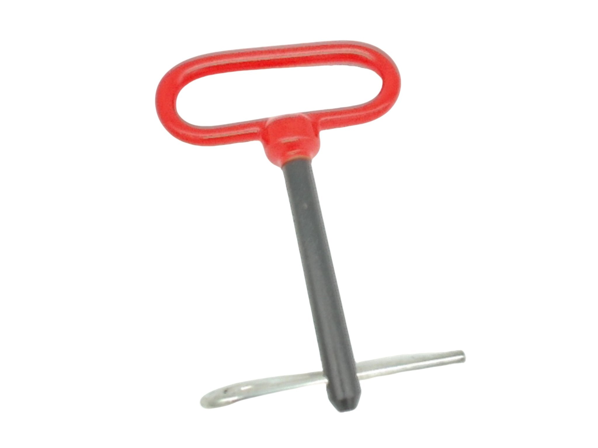 7/8" Hitch Pin with Red Vinyl Handle – Heavy Duty - Brantford Surplus