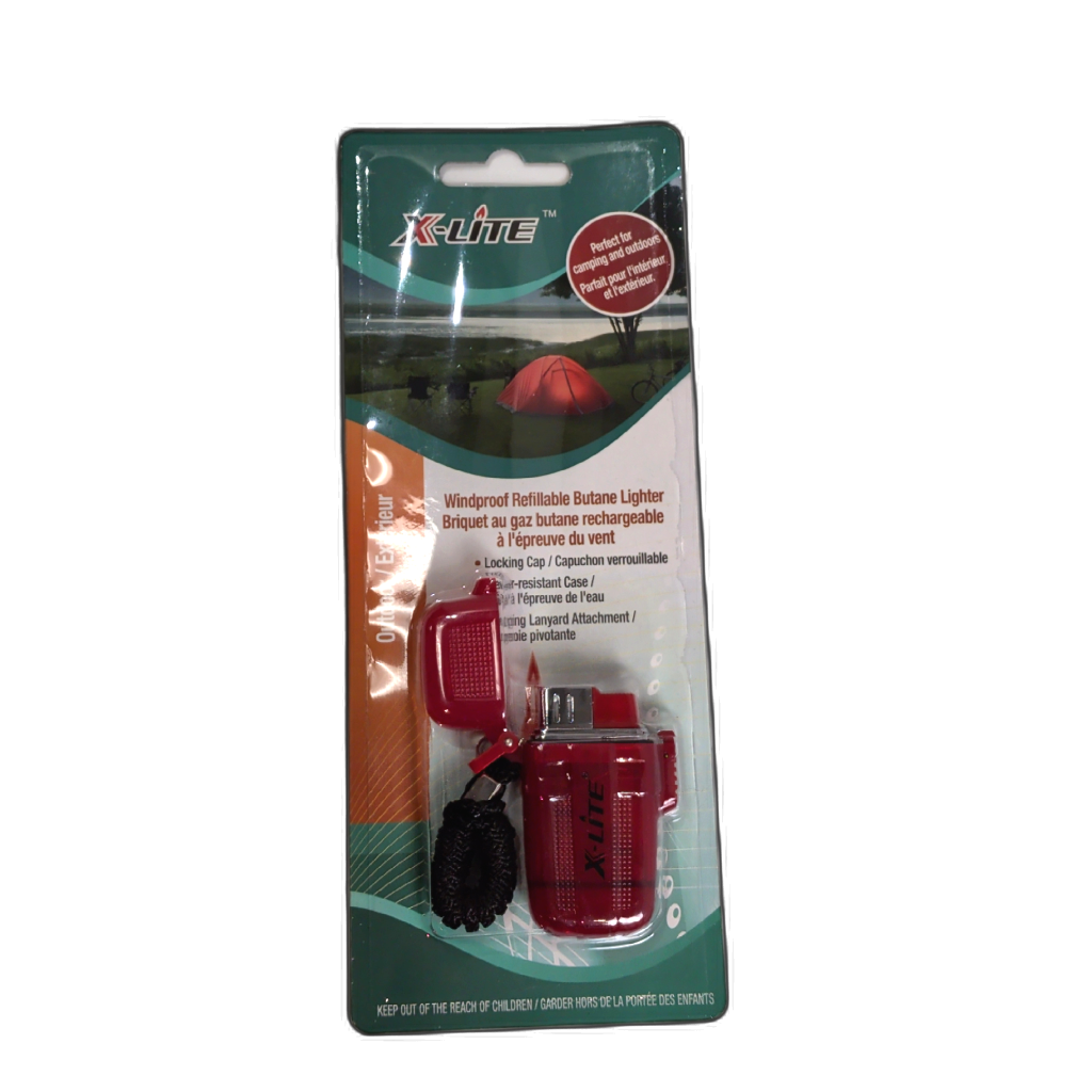 Windproof Refillable Butane Lighter X-lite