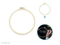 8" Embroidery Hoop w/Brass Clamp - Brantford Surplus