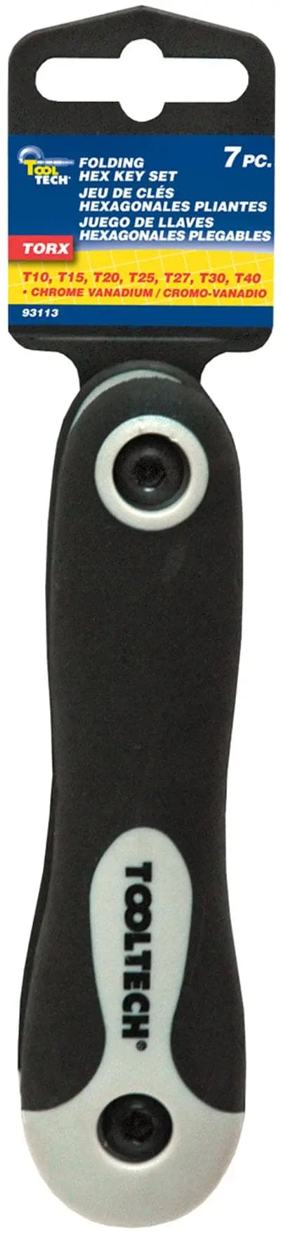 8 Pc Torx tamper proof Key Set (fold Up) - Brantford Surplus