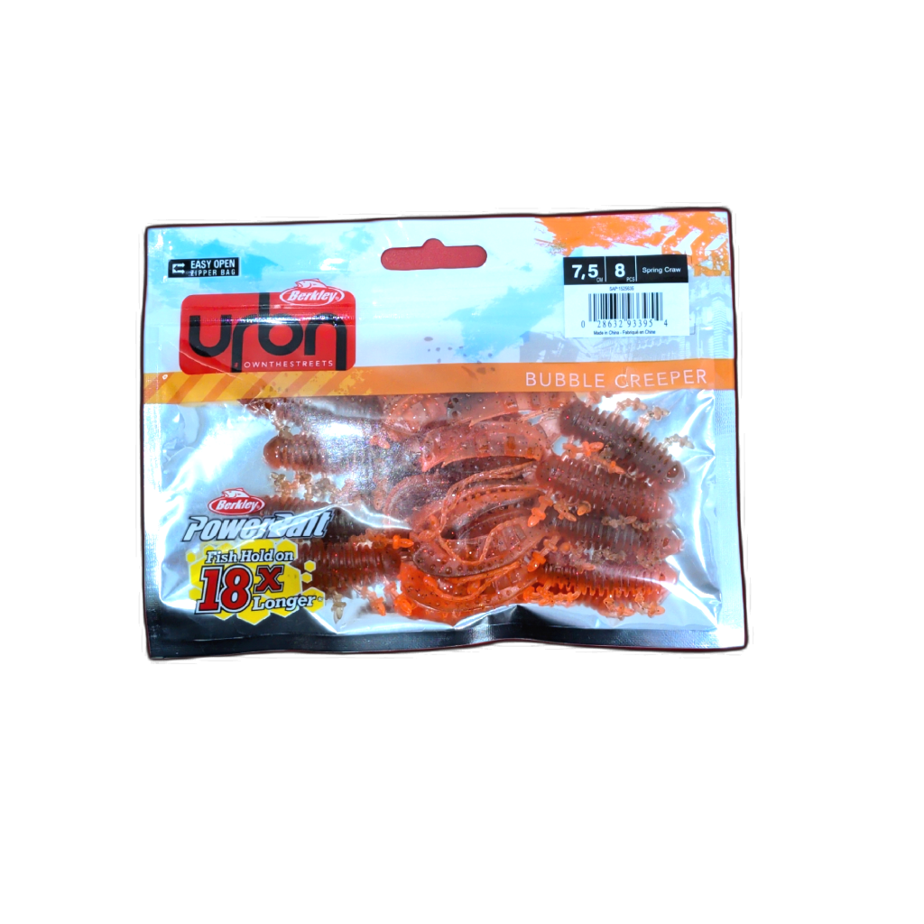 Berkley Urbn Bubble Creeper 8pk Spring Craw