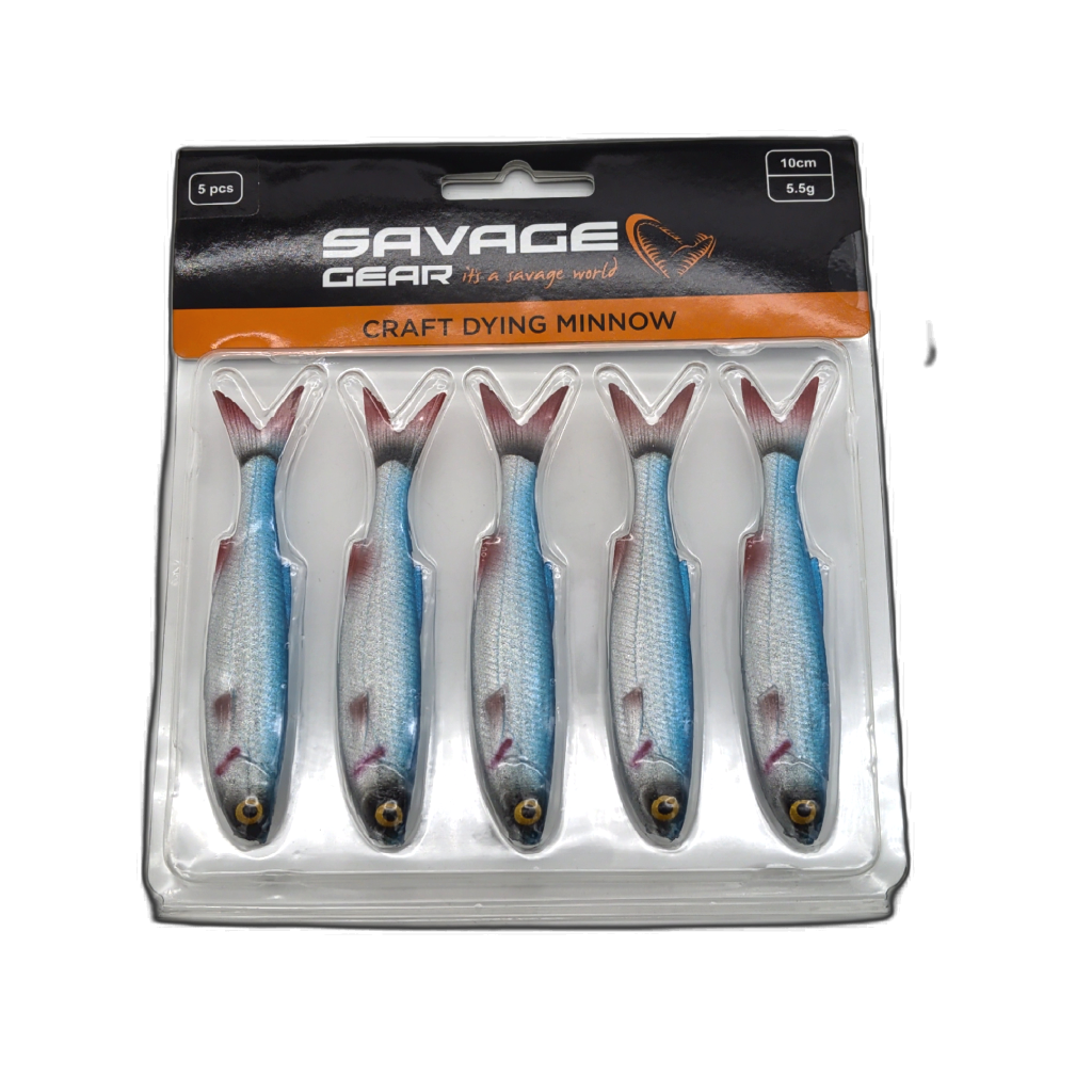 Savage Gear Craft Drying Minnow 5pk Blue Pearl