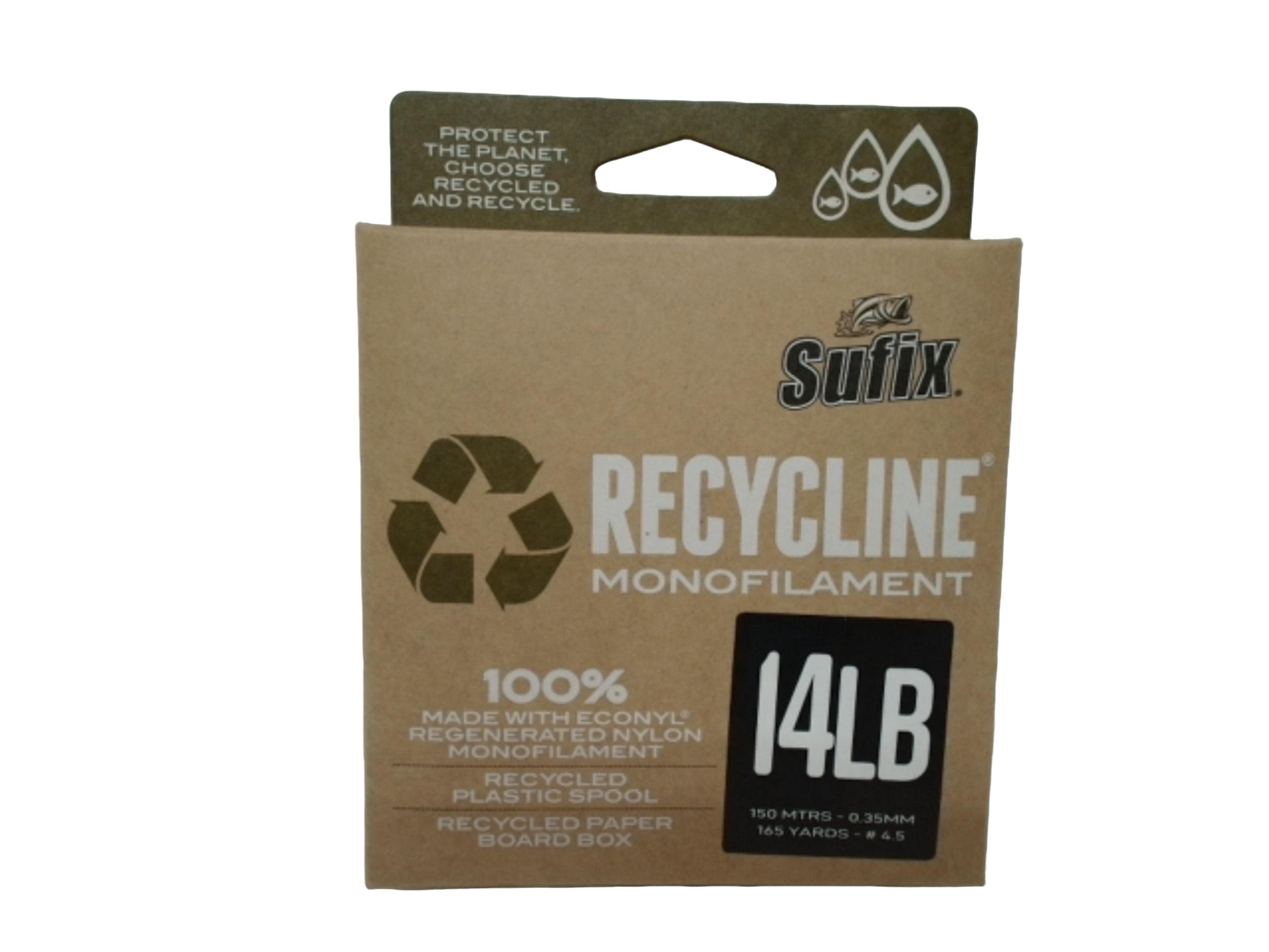 Recycline Monofilament 14lb. 150m Sufix - Brantford Surplus