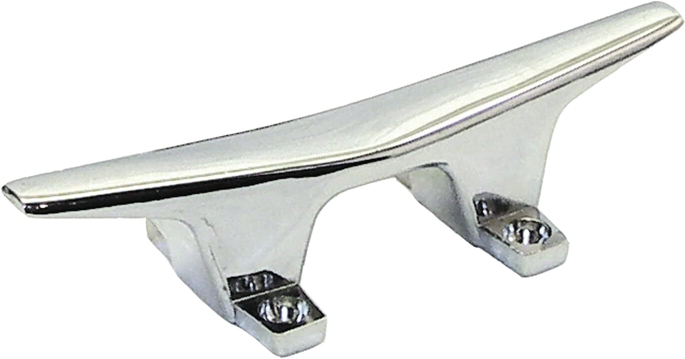 Zamak Chrome Cleat 4.5" - Shoreline Marine