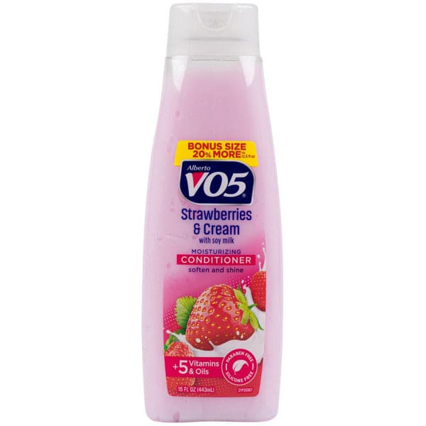 ALBERTO V05 COND 443ML STRAWBERRIES CREAM MOISTURIZING - Brantford Surplus