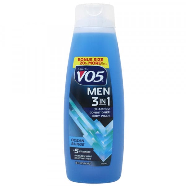 ALBERTO V05 3IN1 443ML MEN OCEAN SURGE - Brantford Surplus