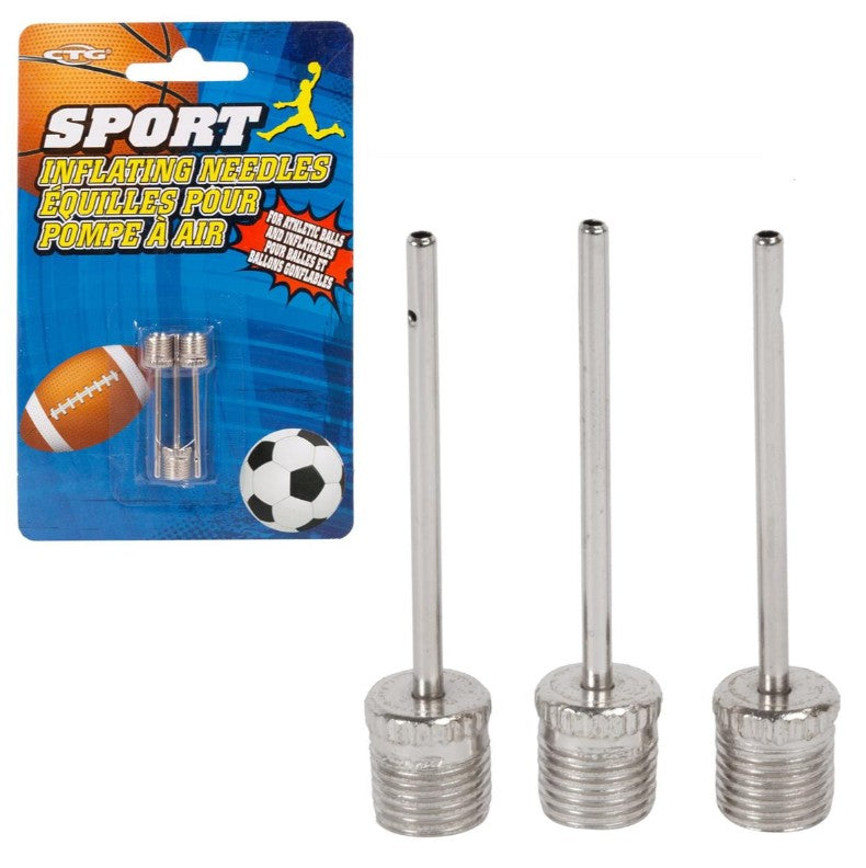 CTG Sport Inflating Needles 3 Piece Ball Pump Pins