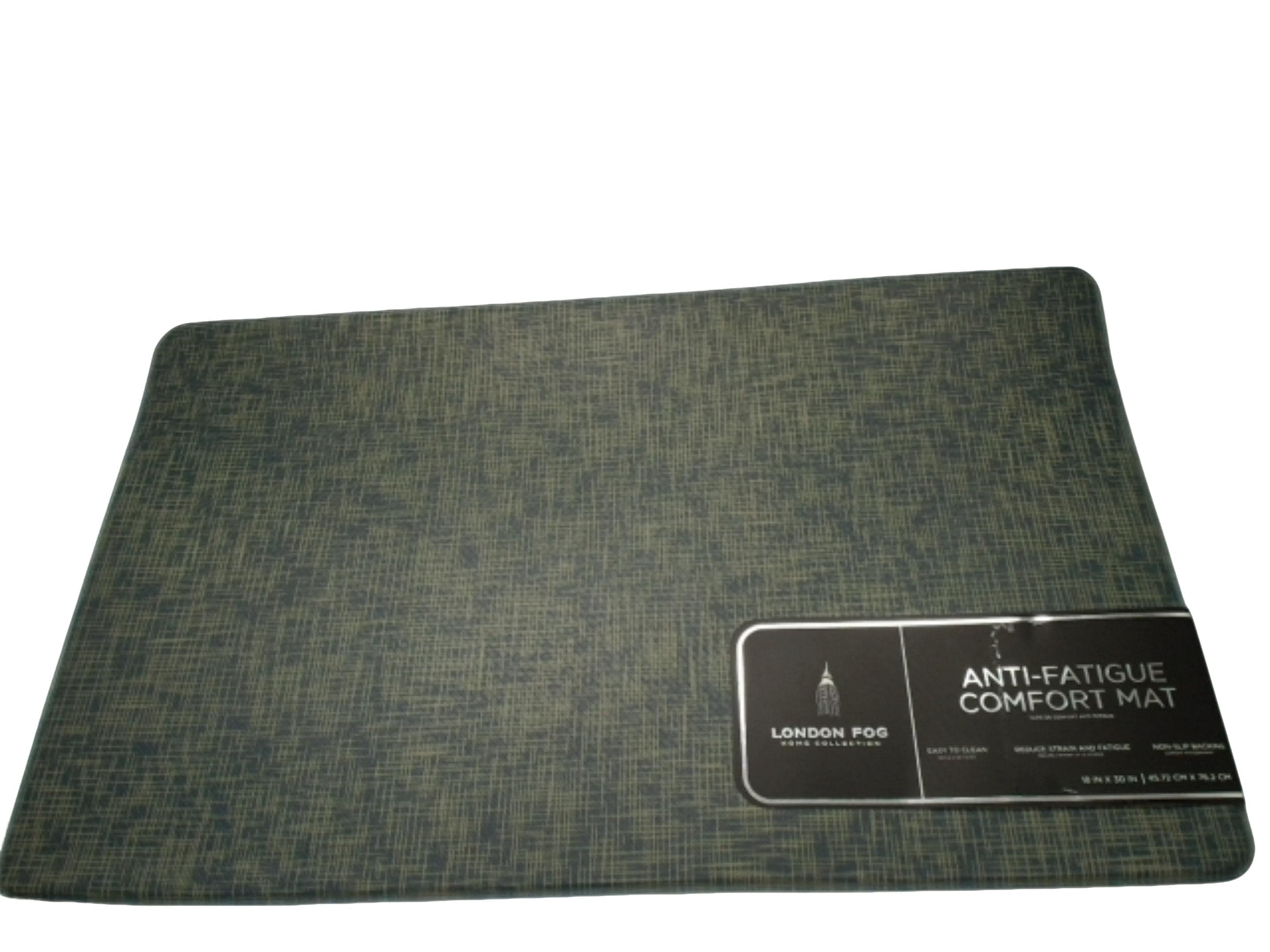 Anti Fatigue Mat 18" X 30" Non Slip Backing London Fog - Brantford Surplus