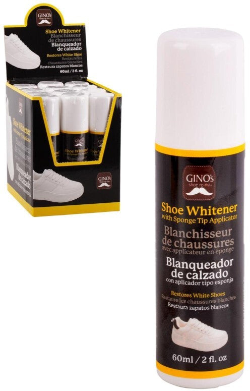 Gino's Shoe Whitener with Applicator 60ml