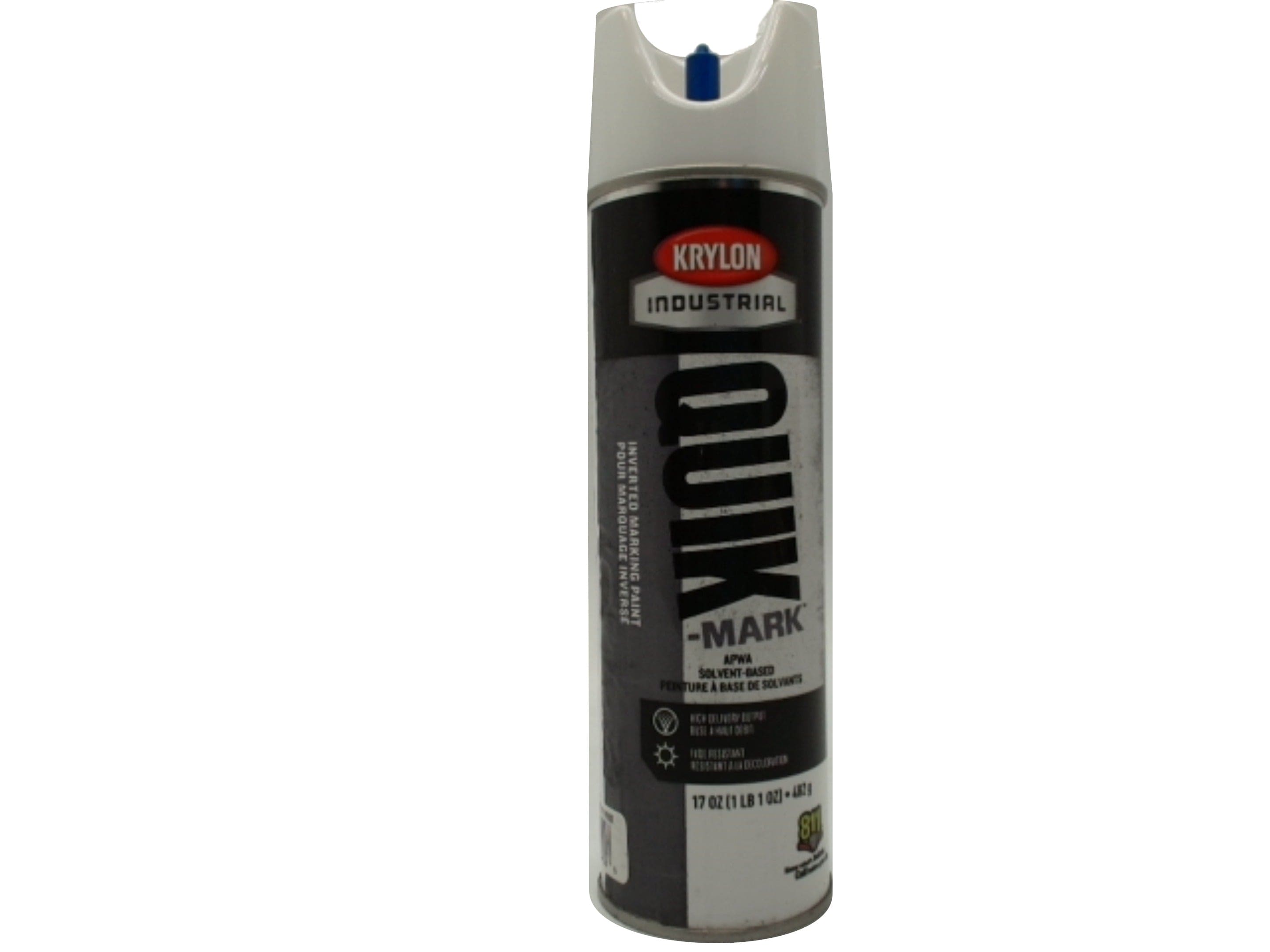 Apwa Utility White Marking Paint Krylon 482g Inverted Solvent-Based - Brantford Surplus