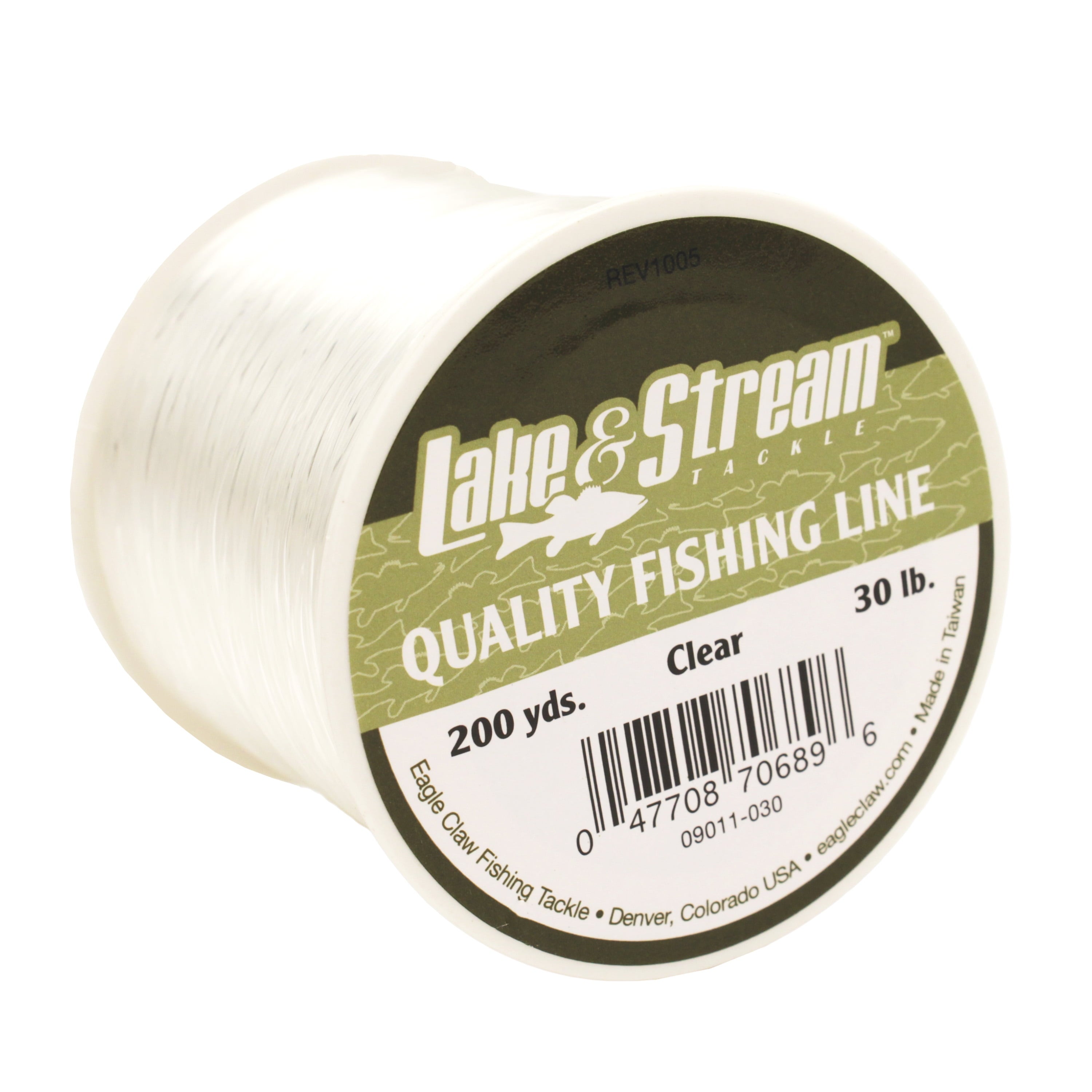 EGC Monofilament Fishing Line 30lb 200 Yards Lake Stream