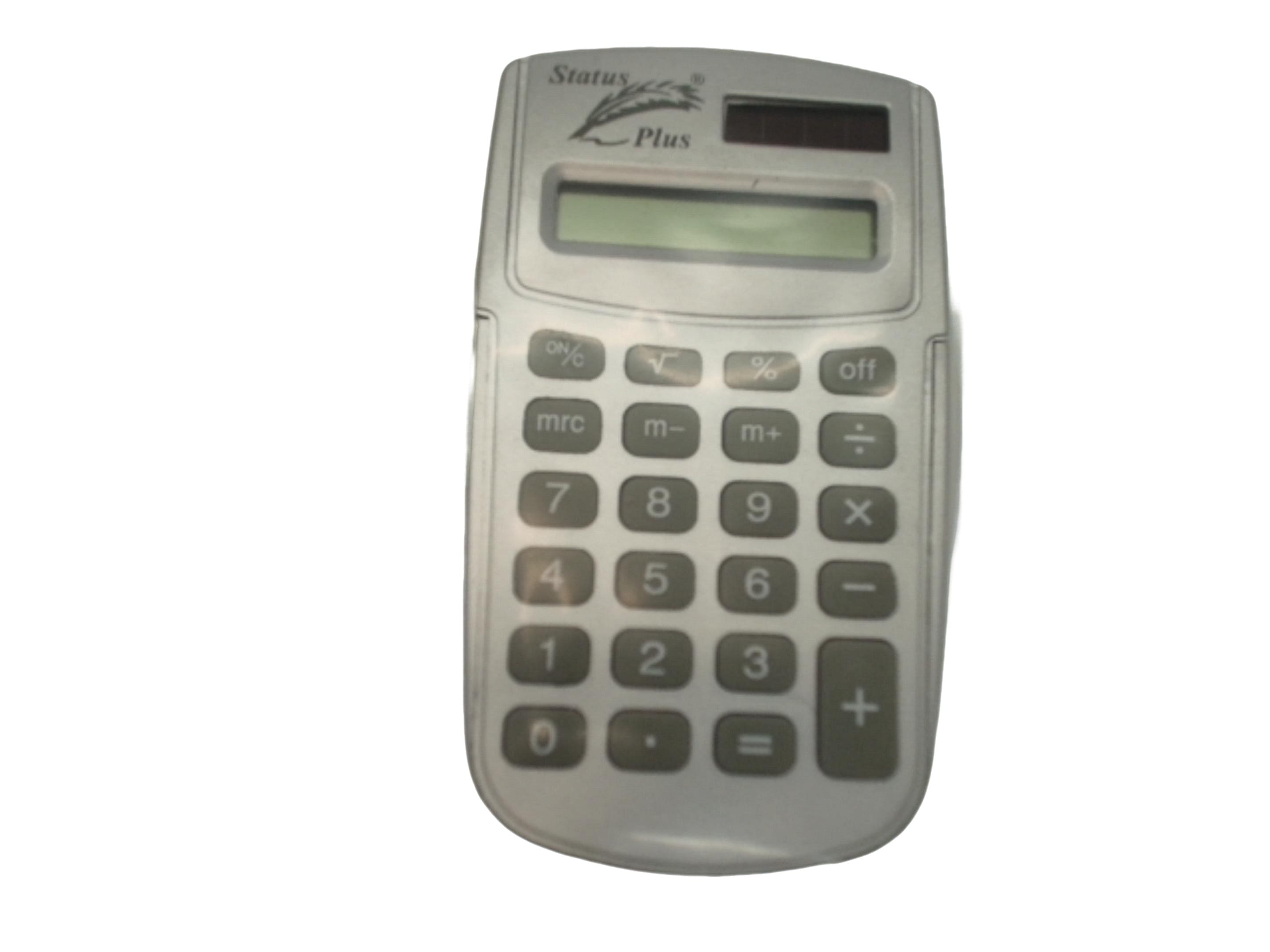 Calculator 8 digit dual power status plus - Brantford Surplus