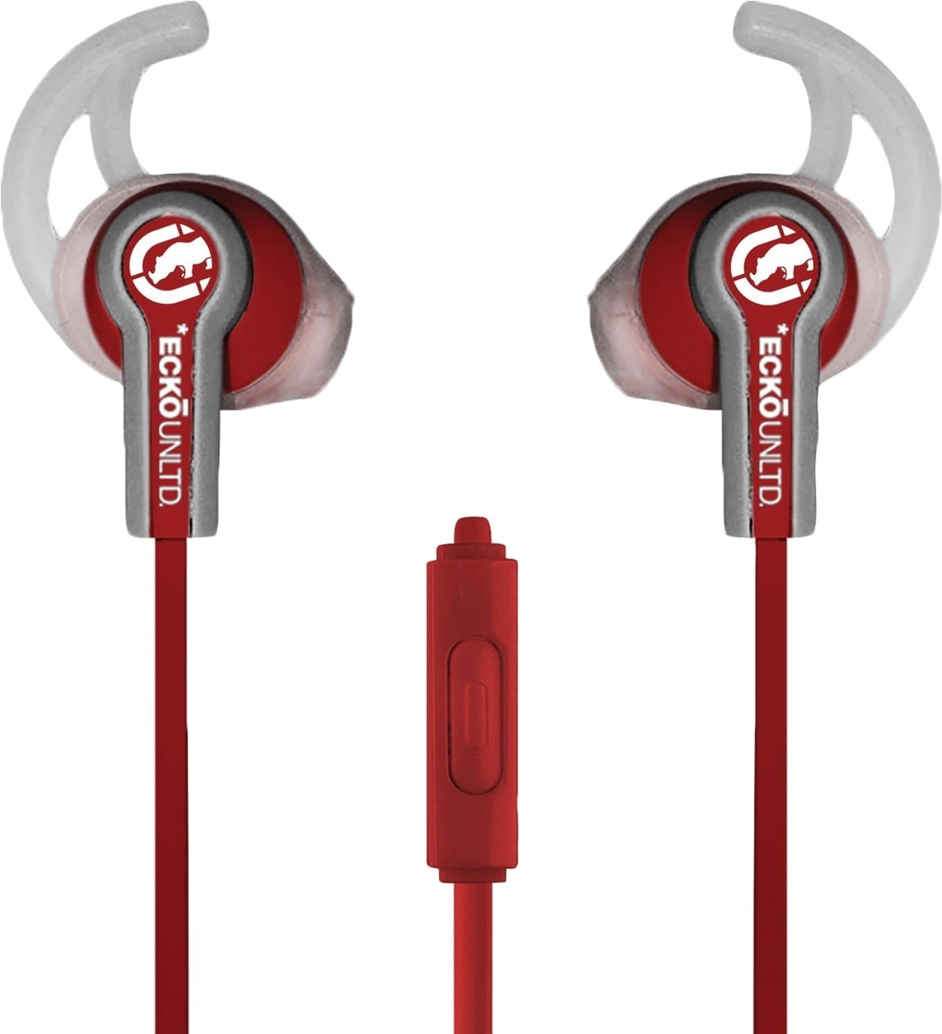 Ecko Unltd Fuse Sport Earbuds Red with Microphone