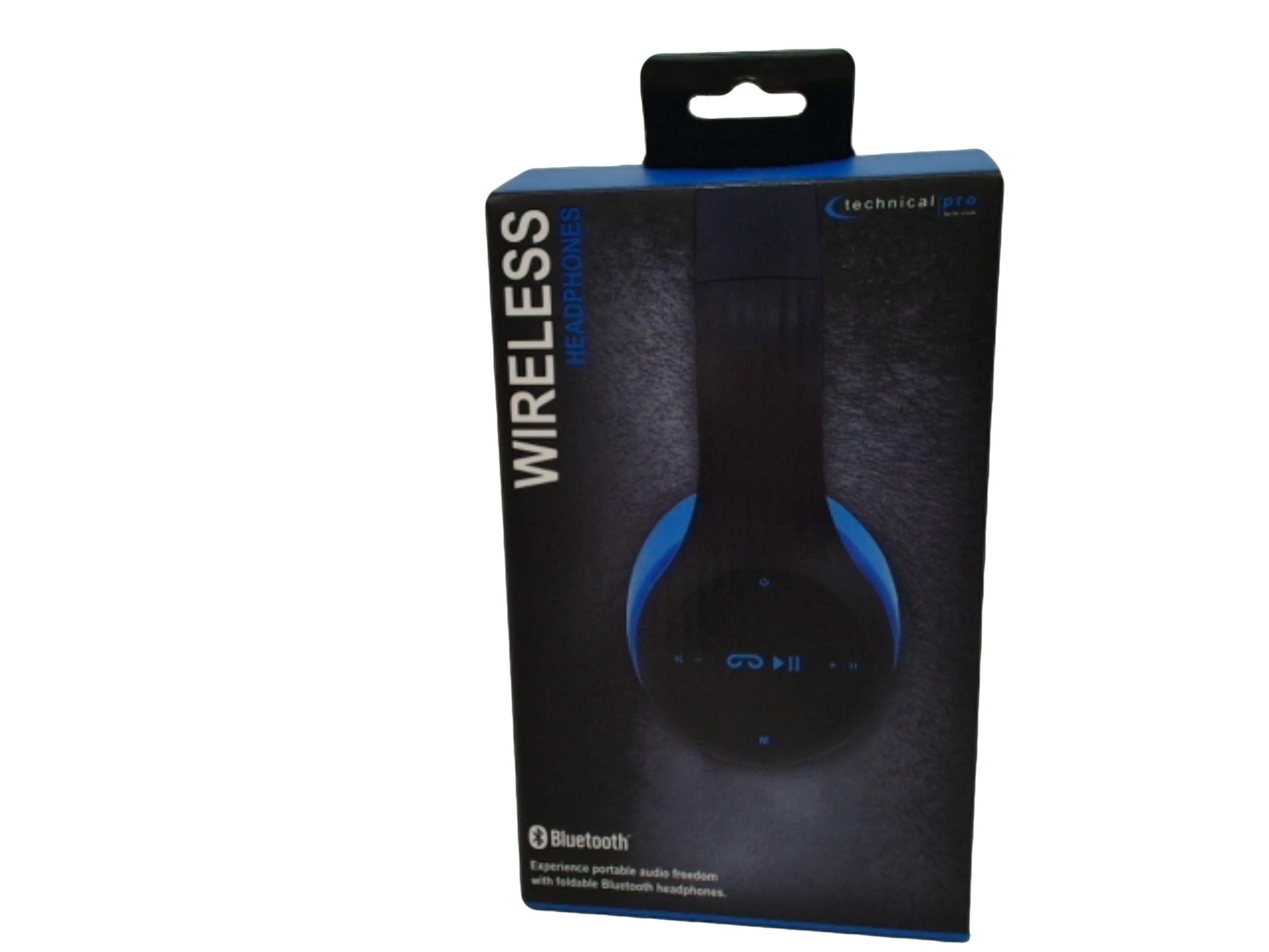 Headphones Wireless Bluetooth Foldable Technical Pro - Brantford Surplus