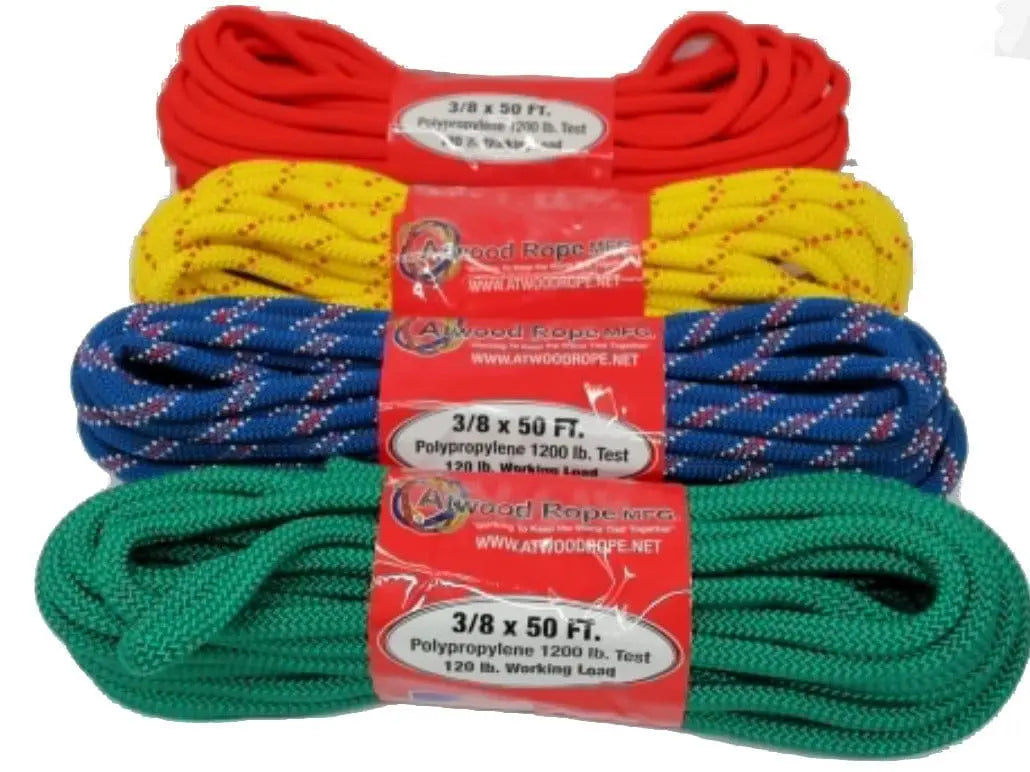 Rope 3/8"x50' Assorted Colours 1200lb. KWDC