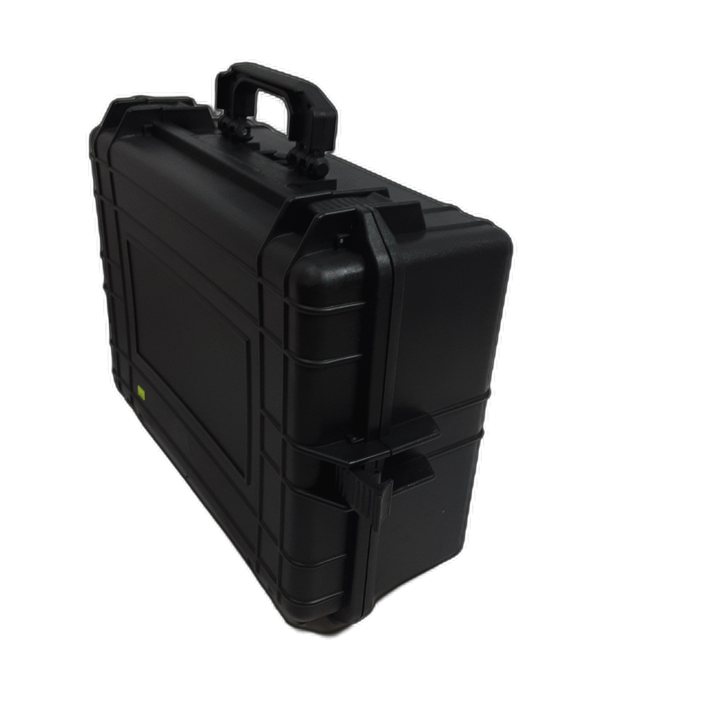 Large Black Airtight Storage Case — detail