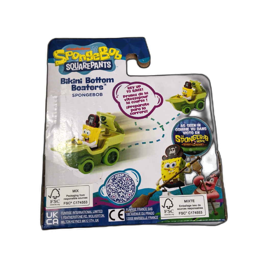 Bikini Bottom Boaters The Spongebob Movie - side view