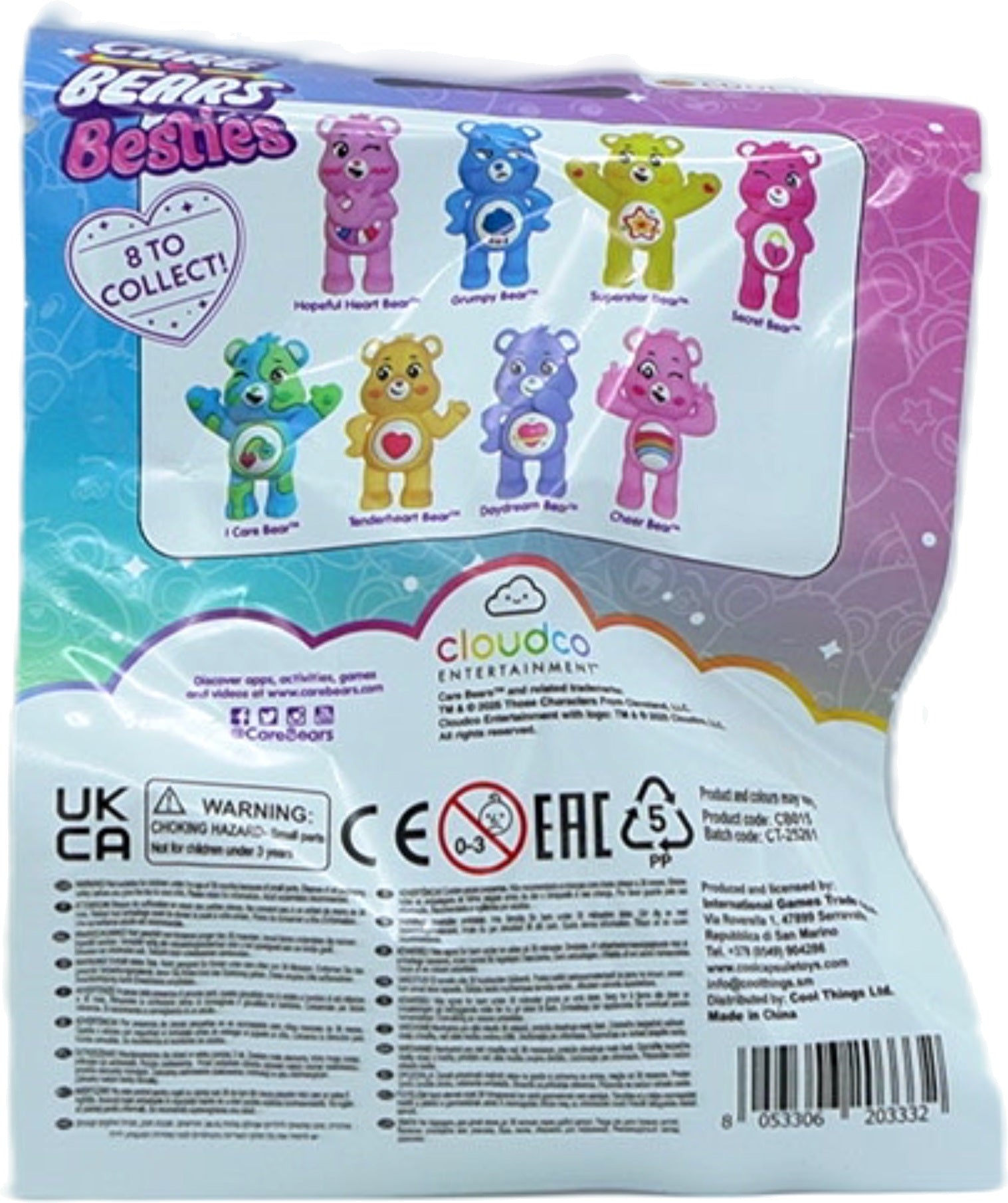 Care Bears Blind Bag Collectible Figures Besties