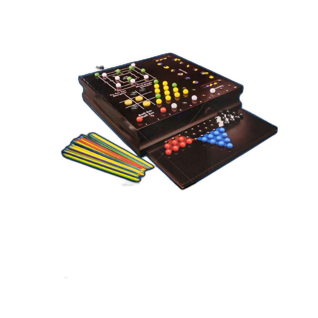 10 Board Game Set Cardinal Classics - side view