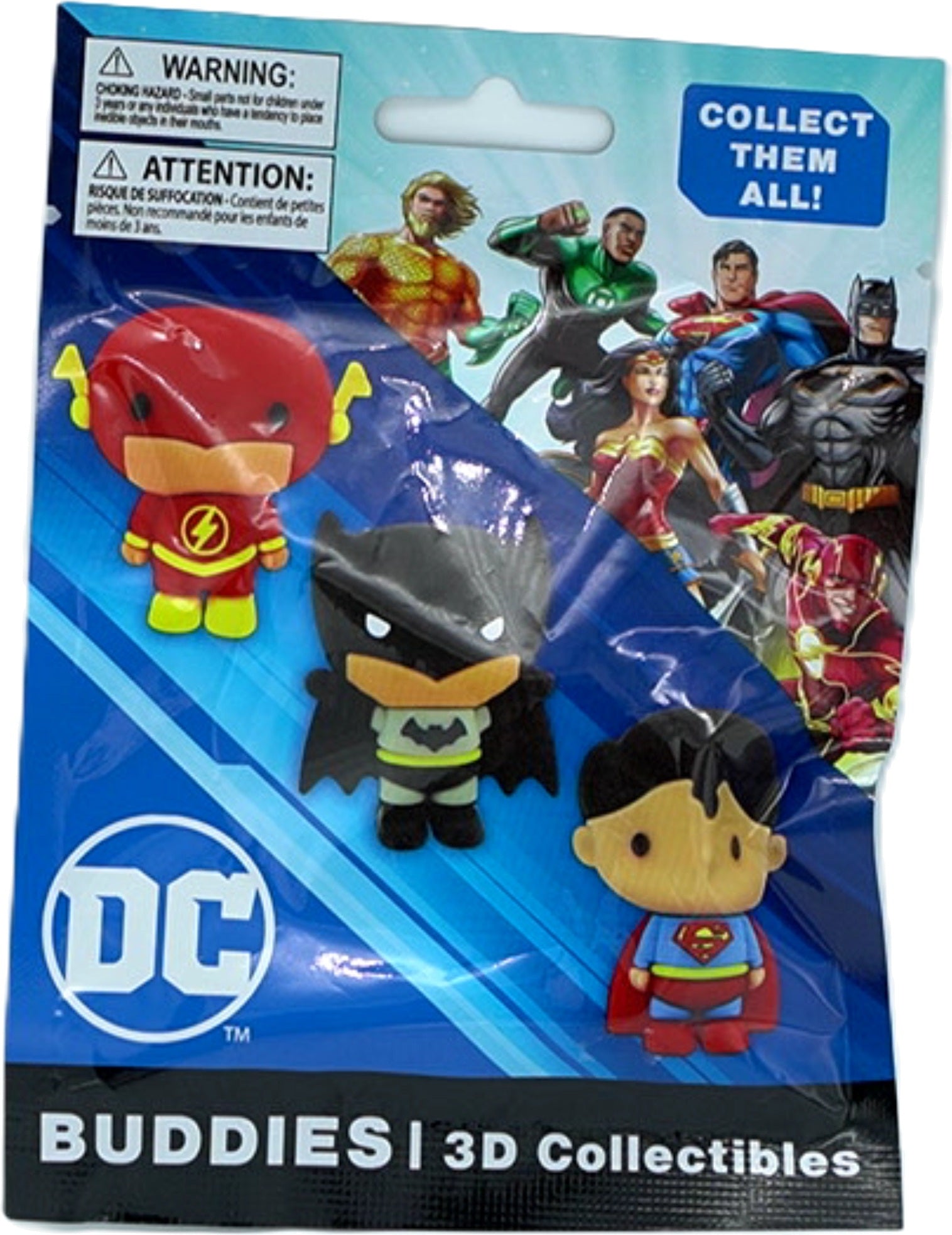 DC Justice League 3D Collectible Blind Bag Figures
