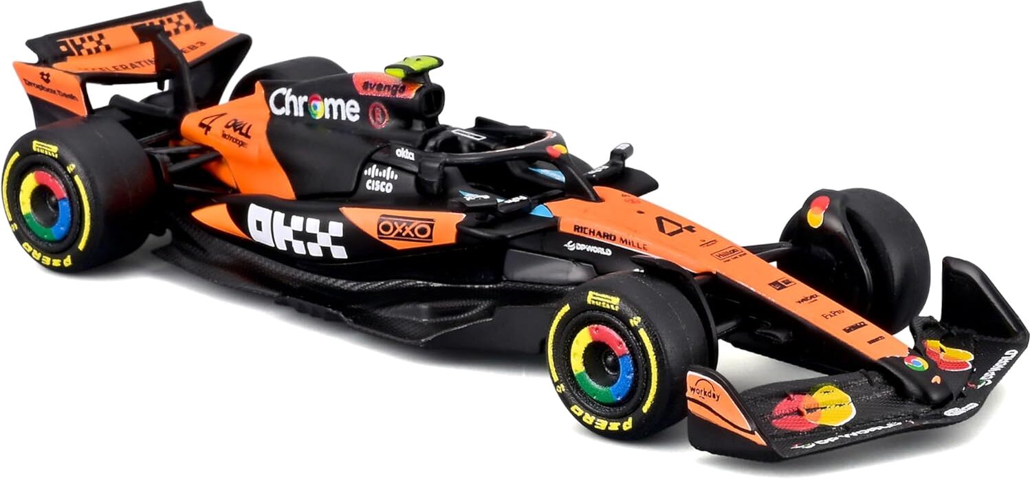 McLaren F1 Oscar Piastri 1:64 Diecast Car Burago