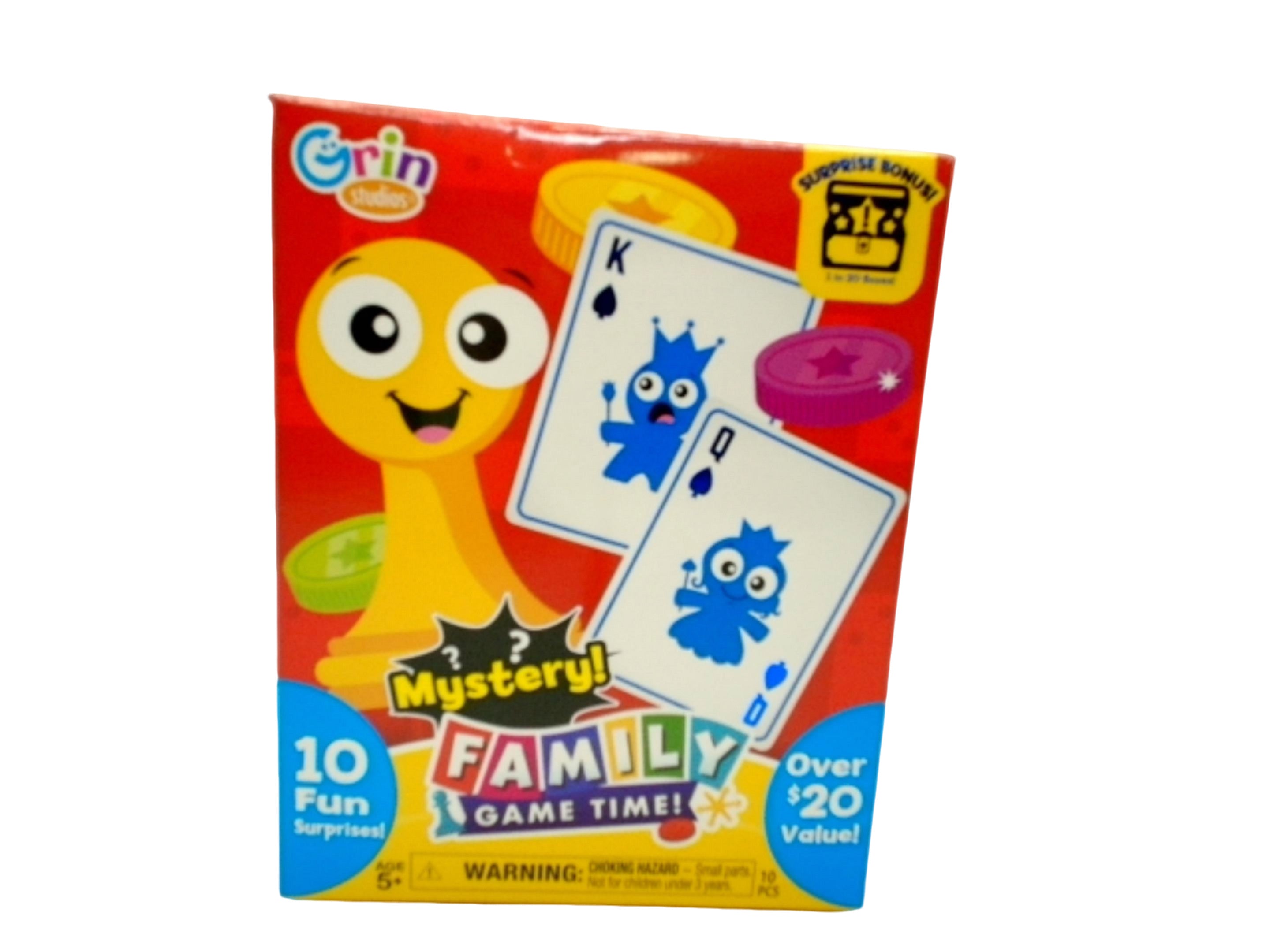 Family Game Time Mystery Toy Box Grin Studios