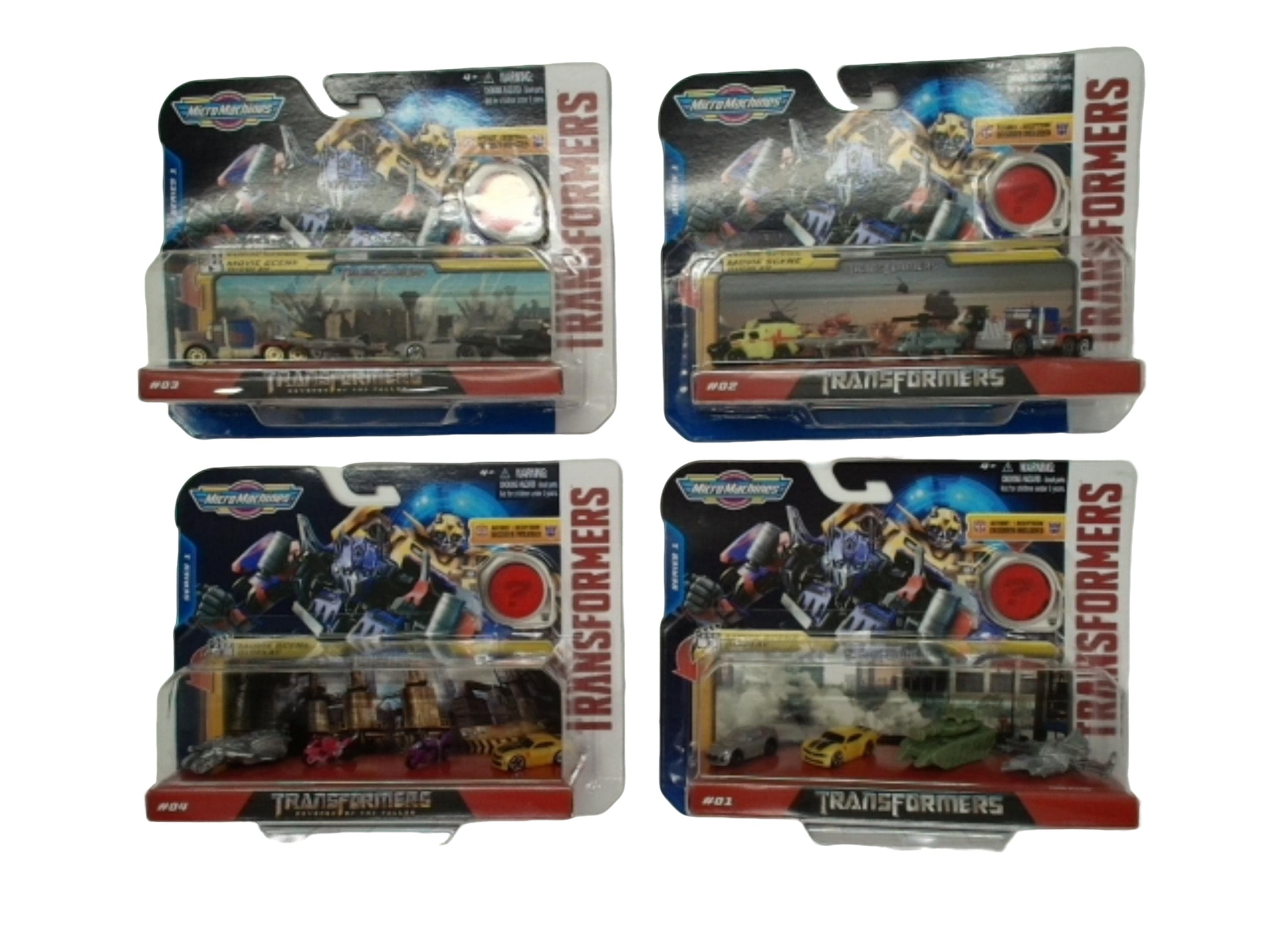 Micro Machines Transformers 4pk. Assorted - Brantford Surplus