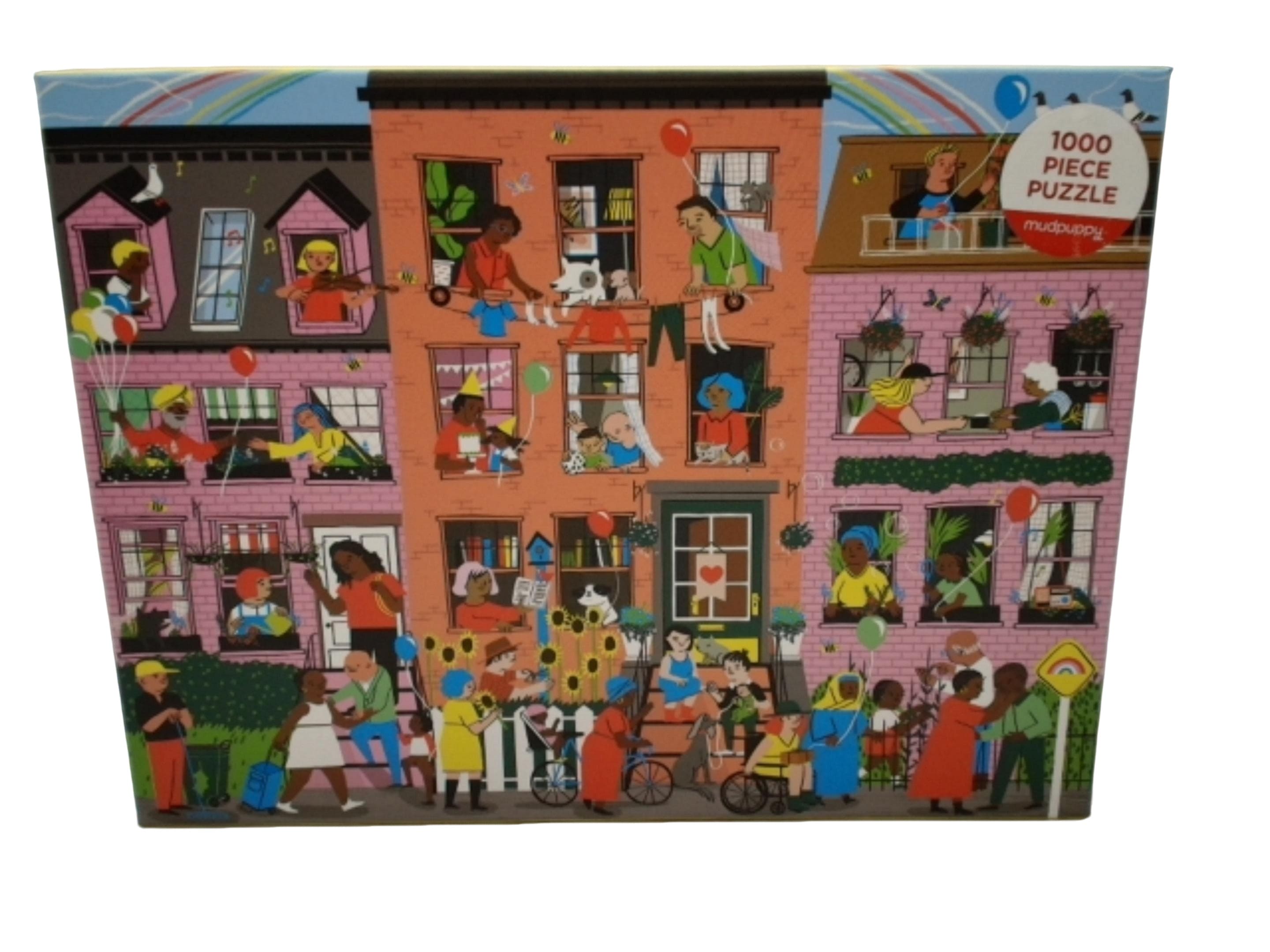 Puzzle 1000pc. Hey Neighbors! 27"x20" - Brantford Surplus