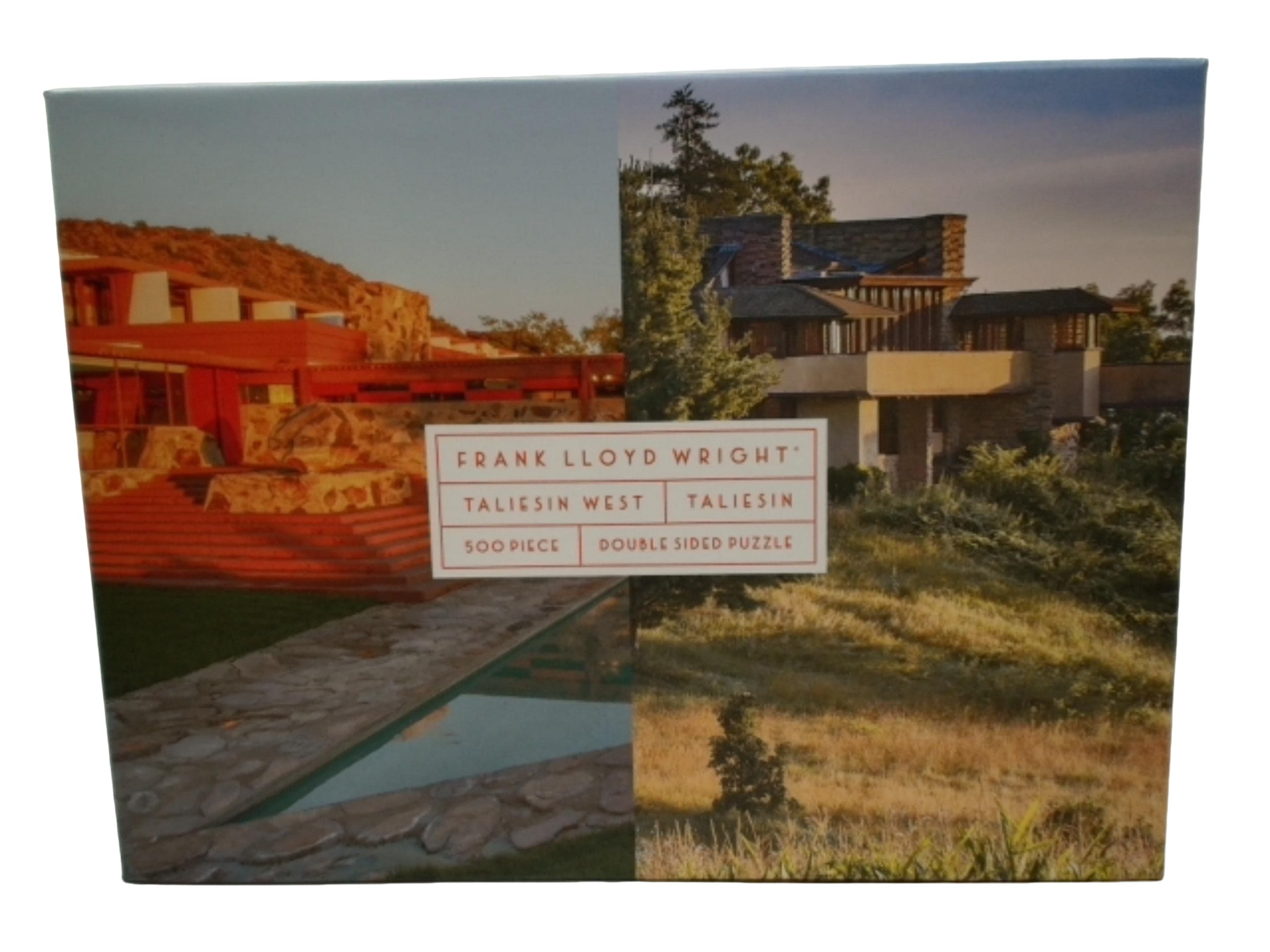 Puzzle 500pc. Taliesin West Frank Lloyd Wright 24"x18" - Brantford Surplus