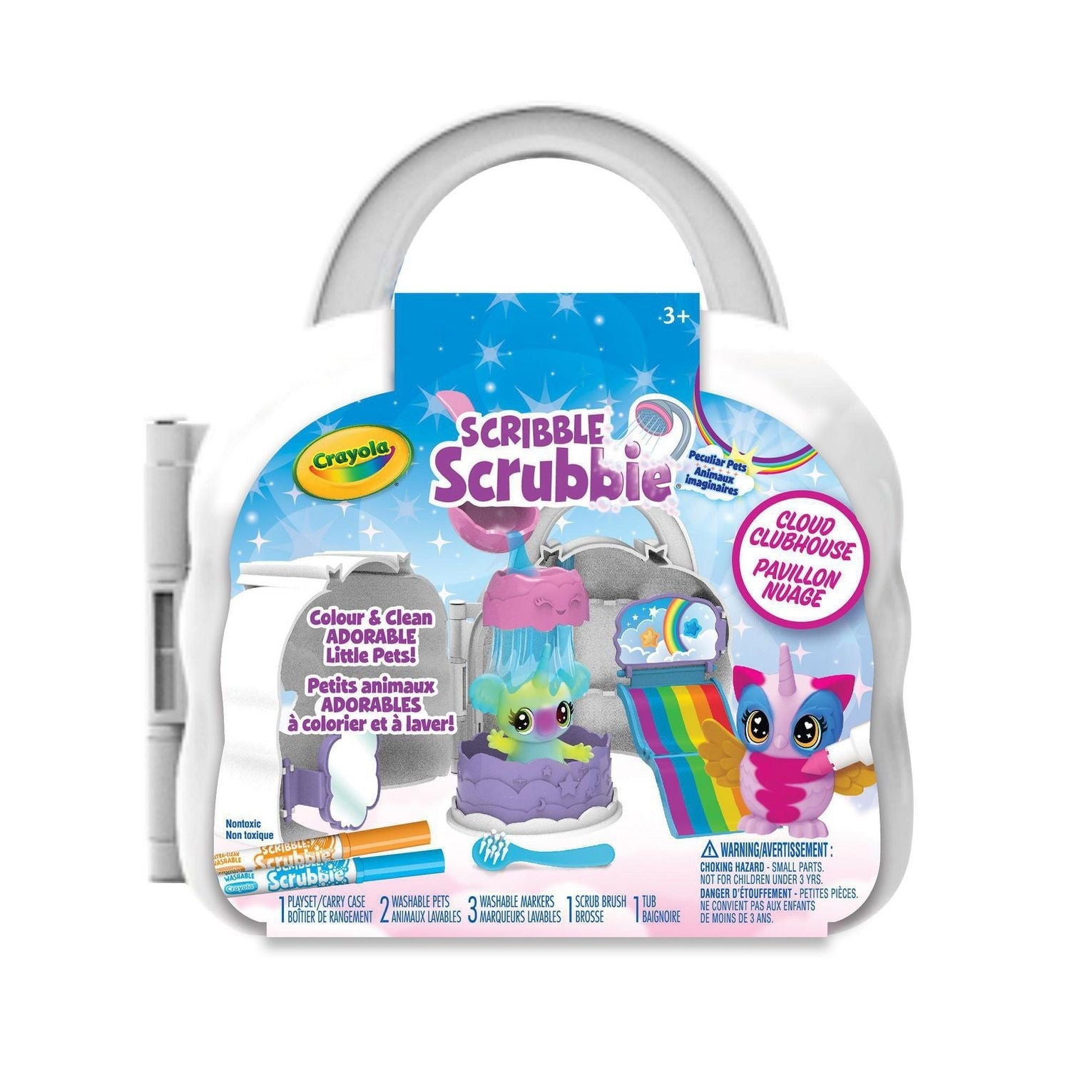Crayola Scribble Scrubbie Cloud Clubhouse Playset