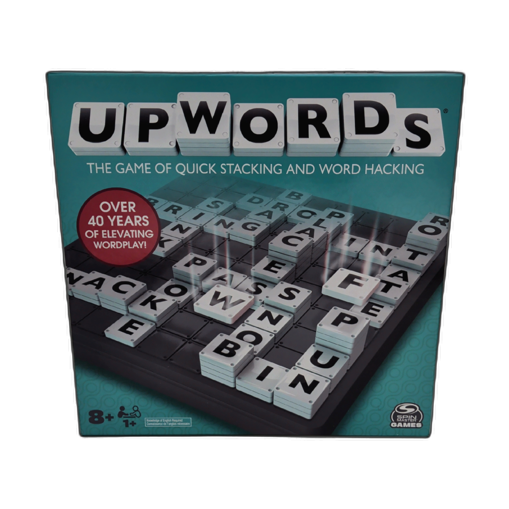 Upwords 3D Stacking Word Board Game