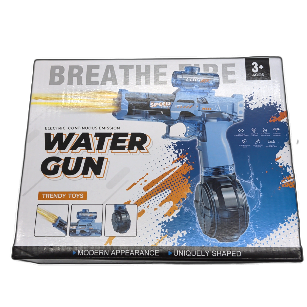 Electric Water Gun Pistol Trendy Toys Breathe Fire B-1