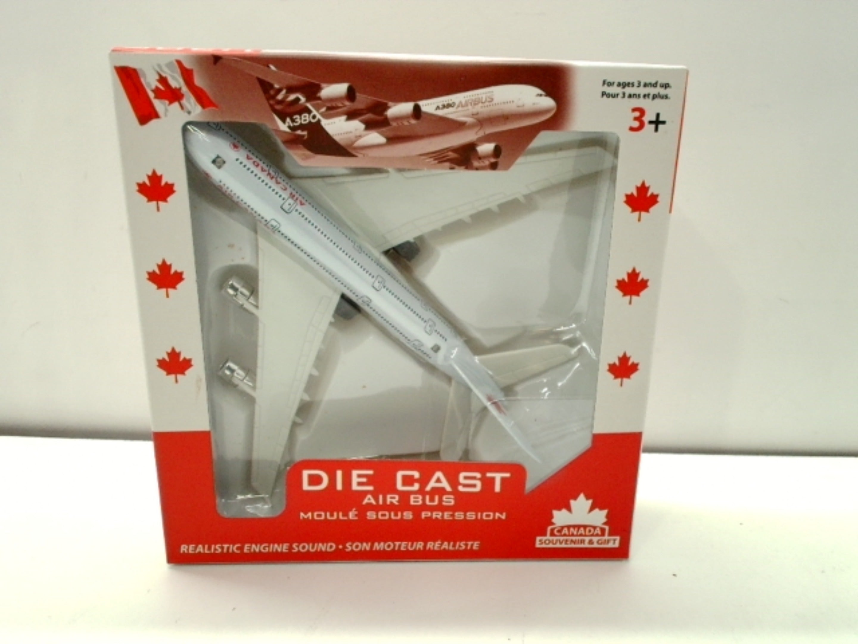 Die Cast Aeroplane Air Canada Real Engine Sounds