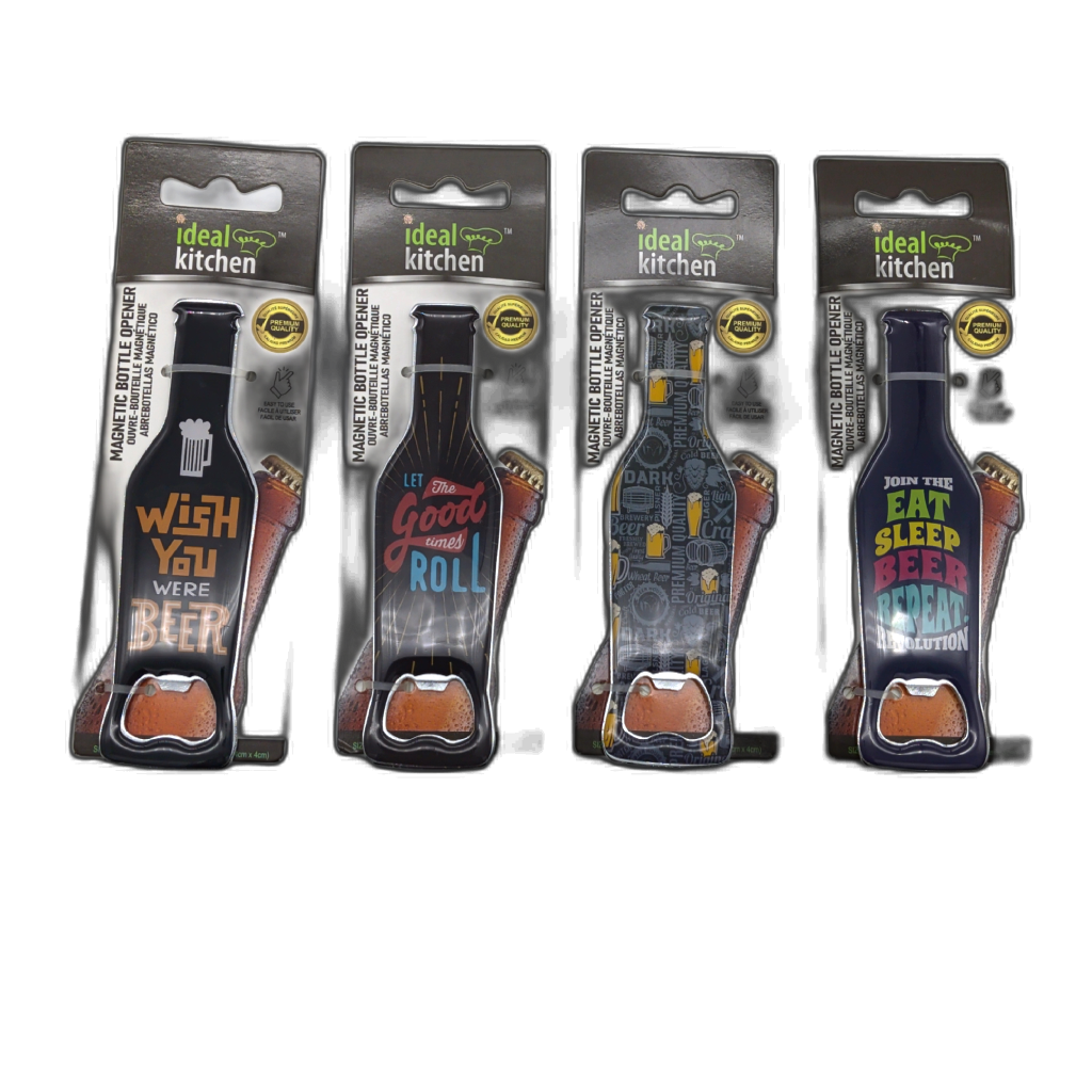 Magnetic Bottle Opener, Assorted Colours