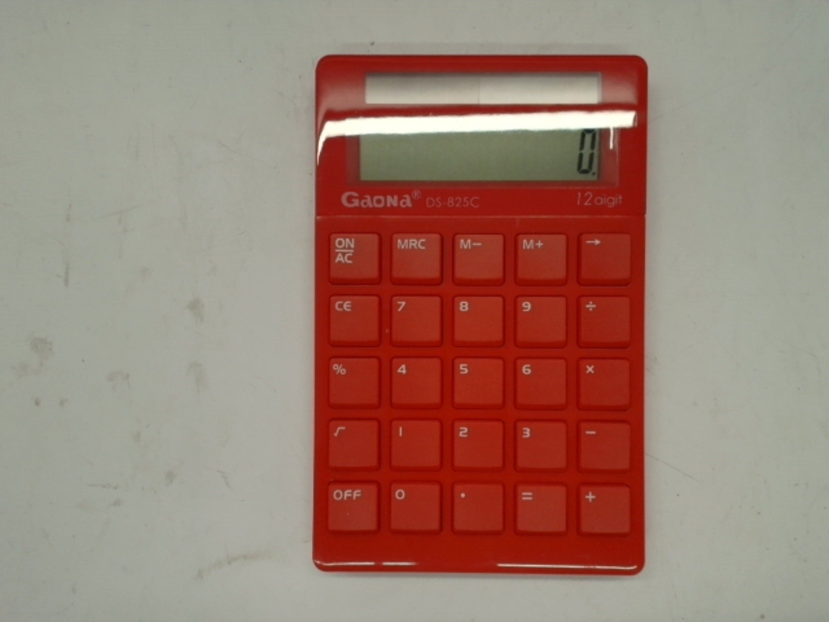 Calculator Solar Power 12 Digits Gaona - Brantford Surplus