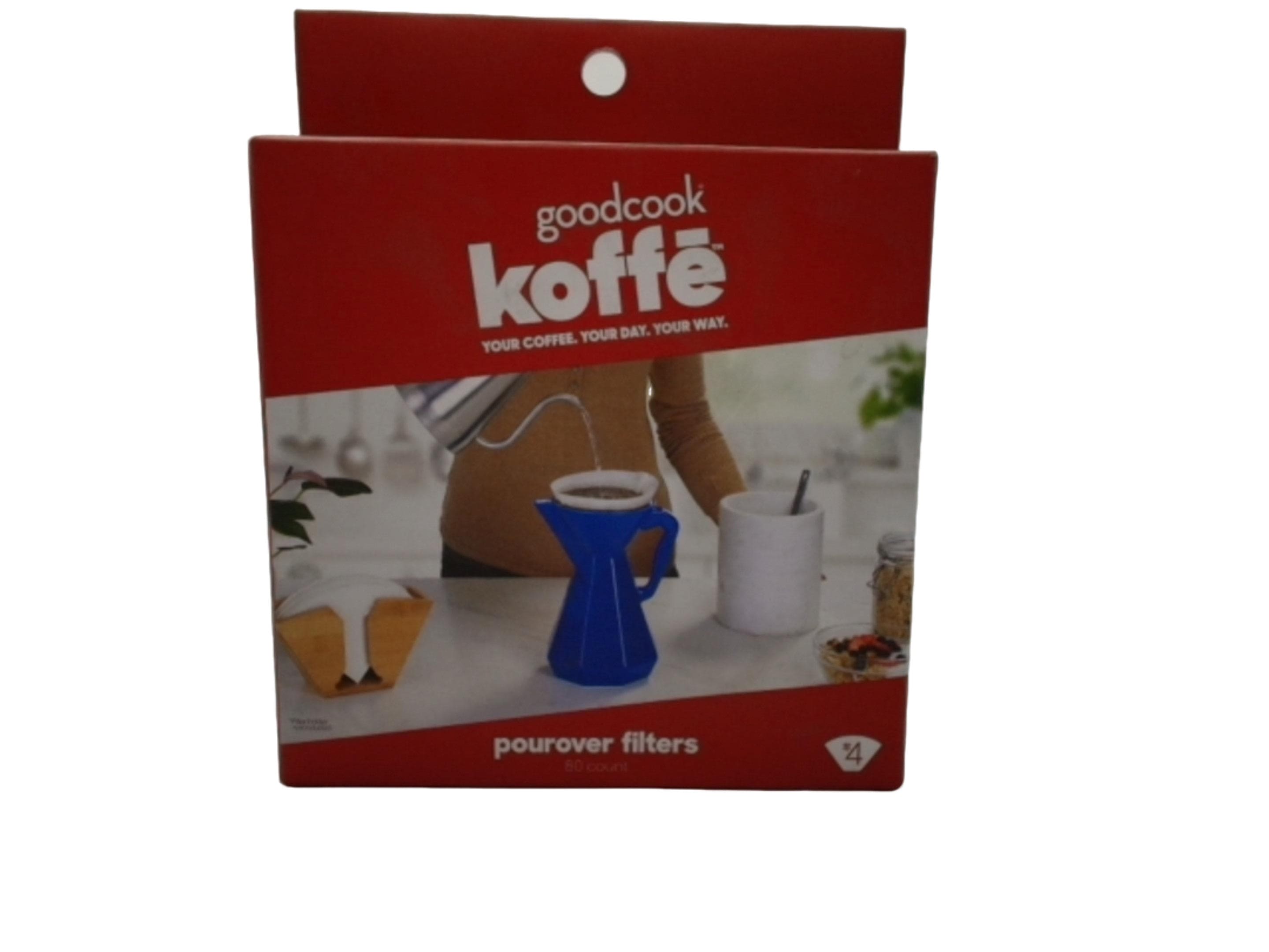 Coffee Filters Goodcook Koffe Pourover Filters #4 - Brantford Surplus