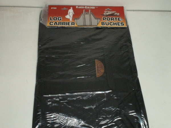 Log Carrier Nylon Black Handi-holder