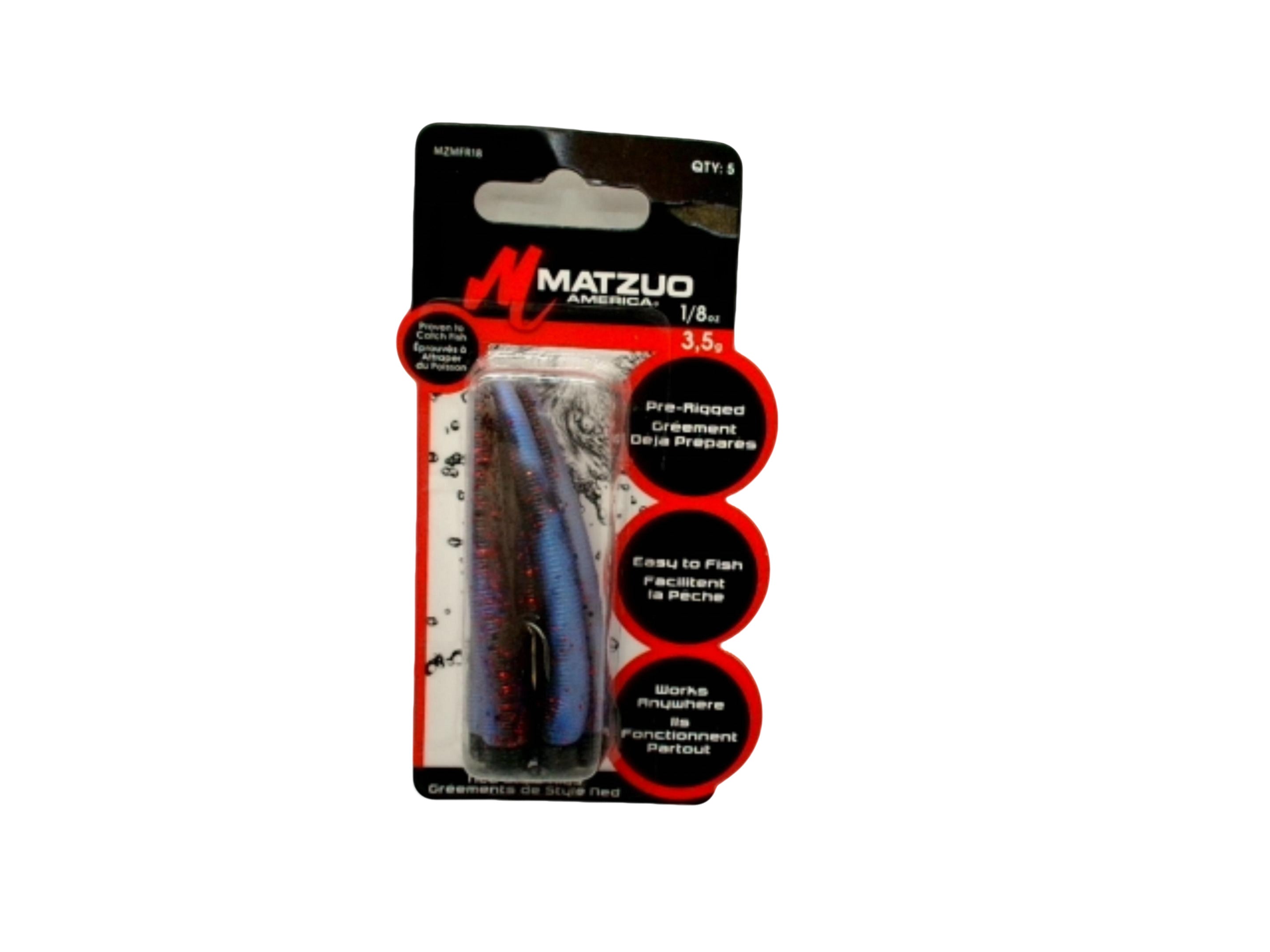 Ned Style Rig 1/8 Oz. Pearl Goby Matzuo 5pk.