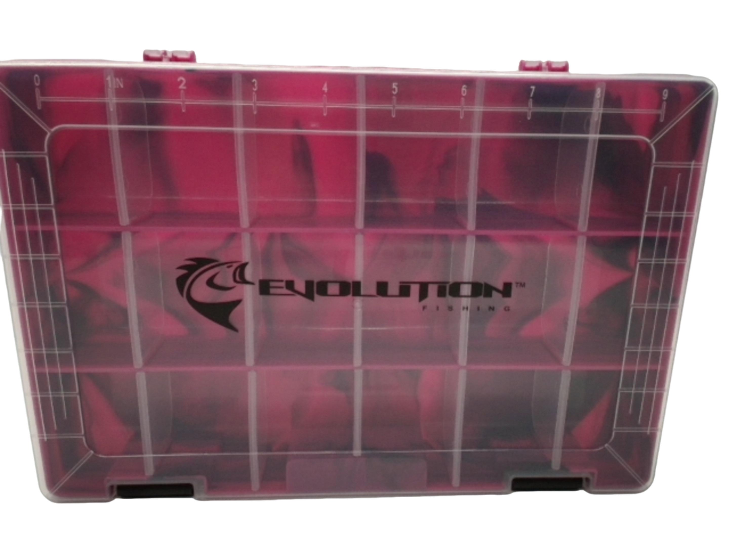 Tackle Tray 10.5" x 7.25" Purple 18 Compartment Evolution - Brantford Surplus