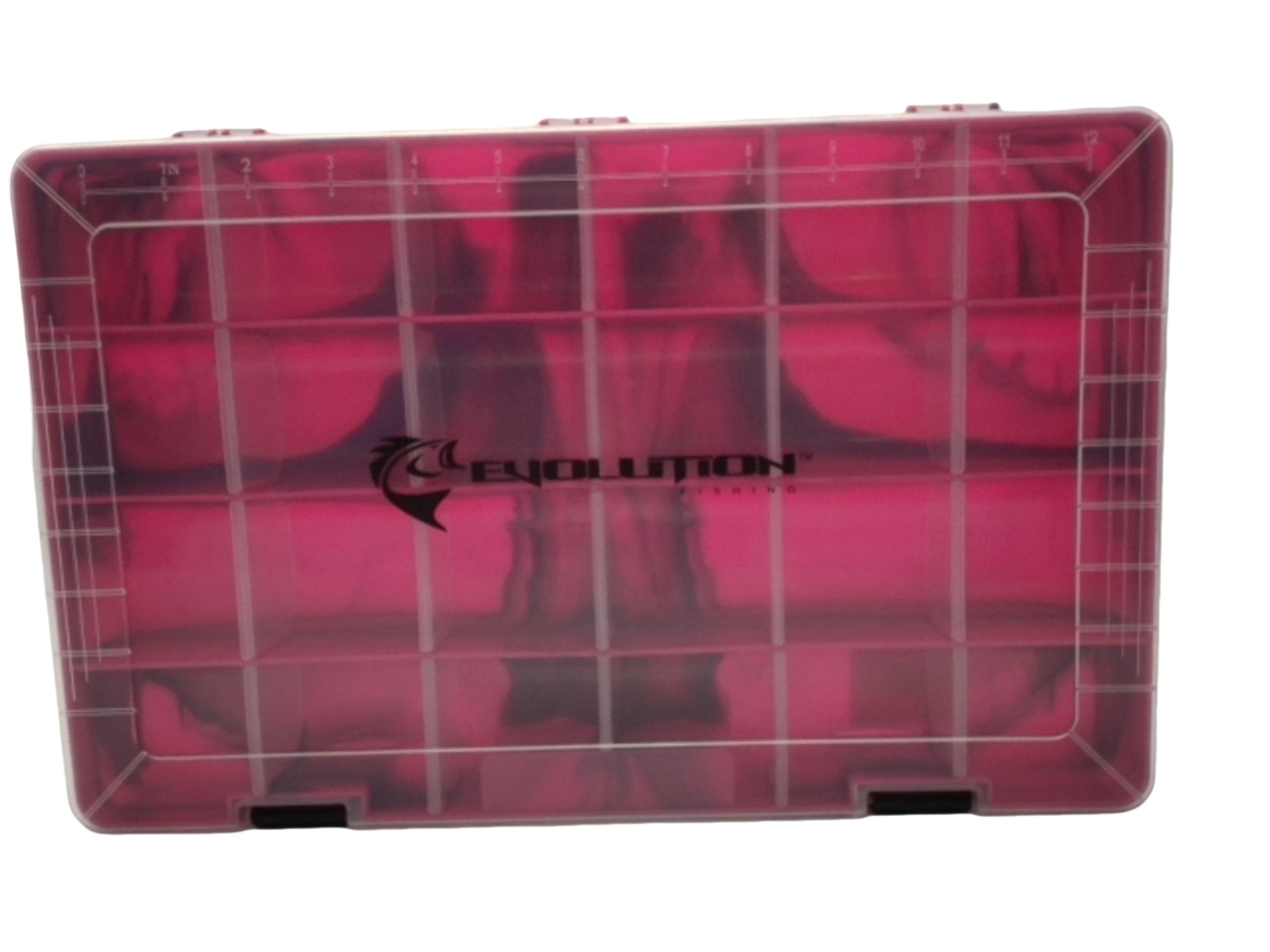 Tackle Tray 14" x 9" Purple 24 Compartment Evolution - Brantford Surplus