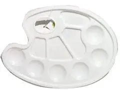 9"x7" Plastic Paint Palette - Brantford Surplus